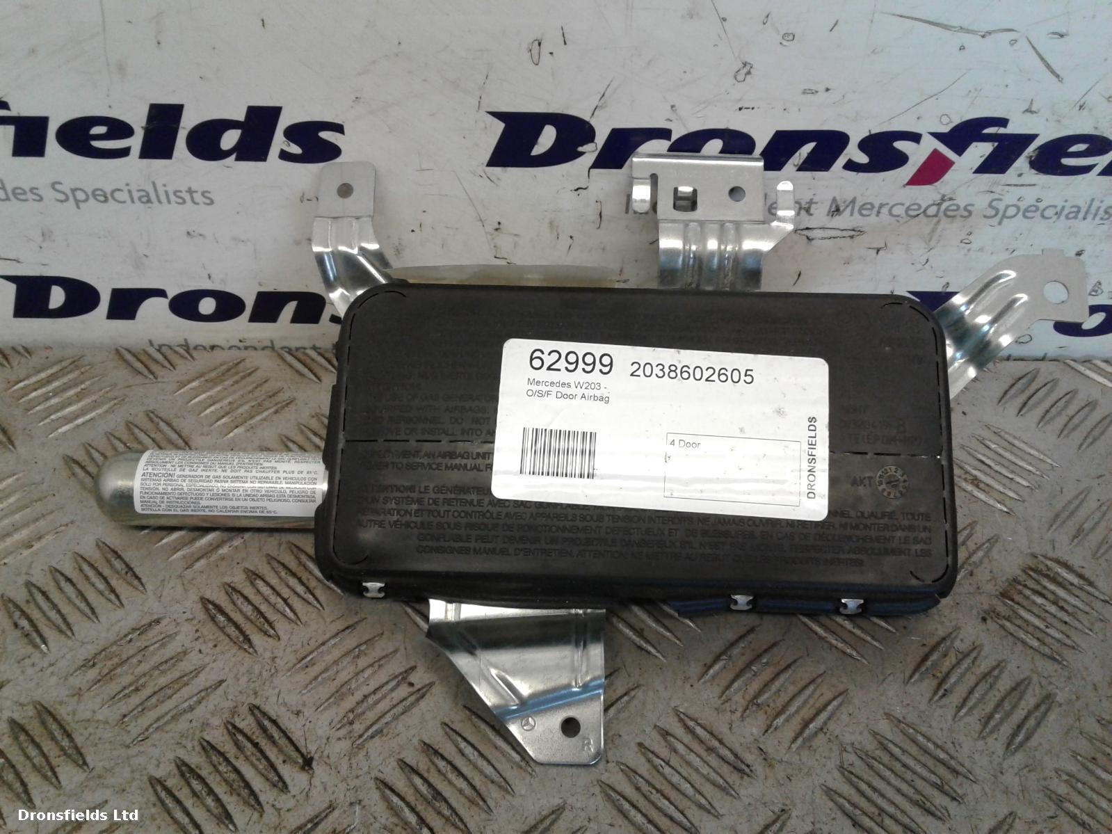 View Auto part R Air Bag Mercedes C Class 1900