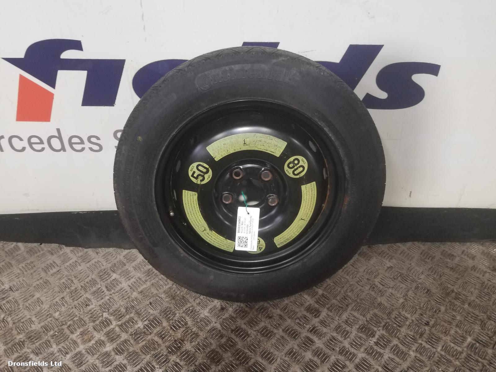 View Auto part Spare Tyre/Carrier Mercedes B Class 2009