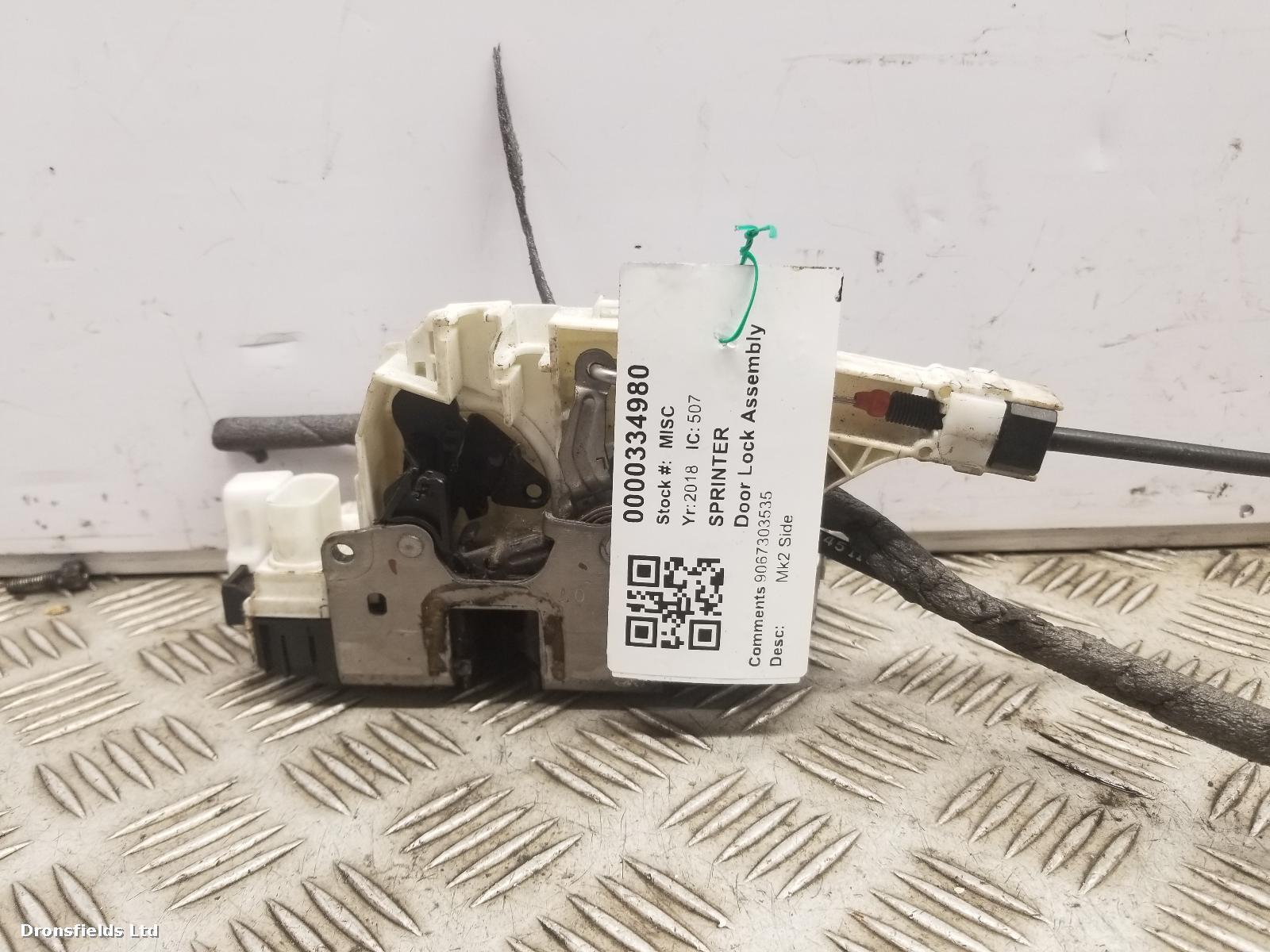 View Auto part Door Lock Assembly Mercedes Sprinter 2018
