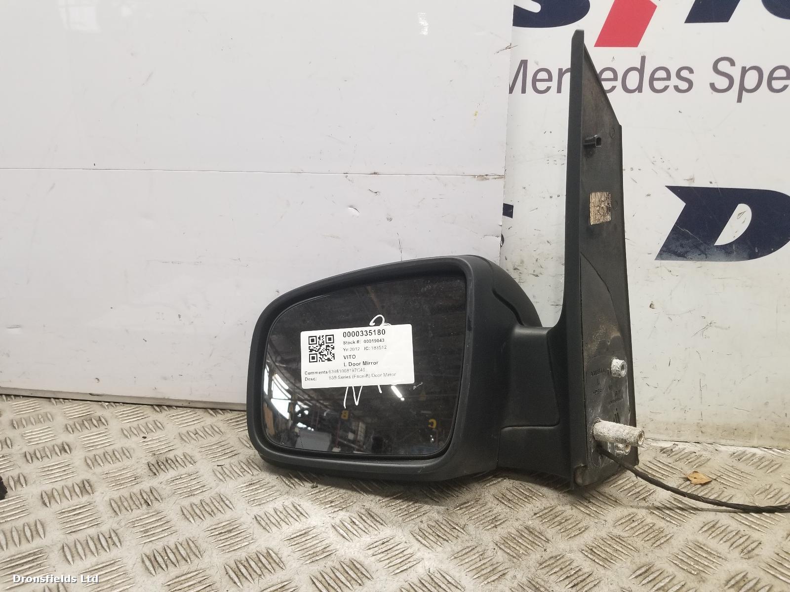 View Auto part L Door Mirror Mercedes Vito 2012