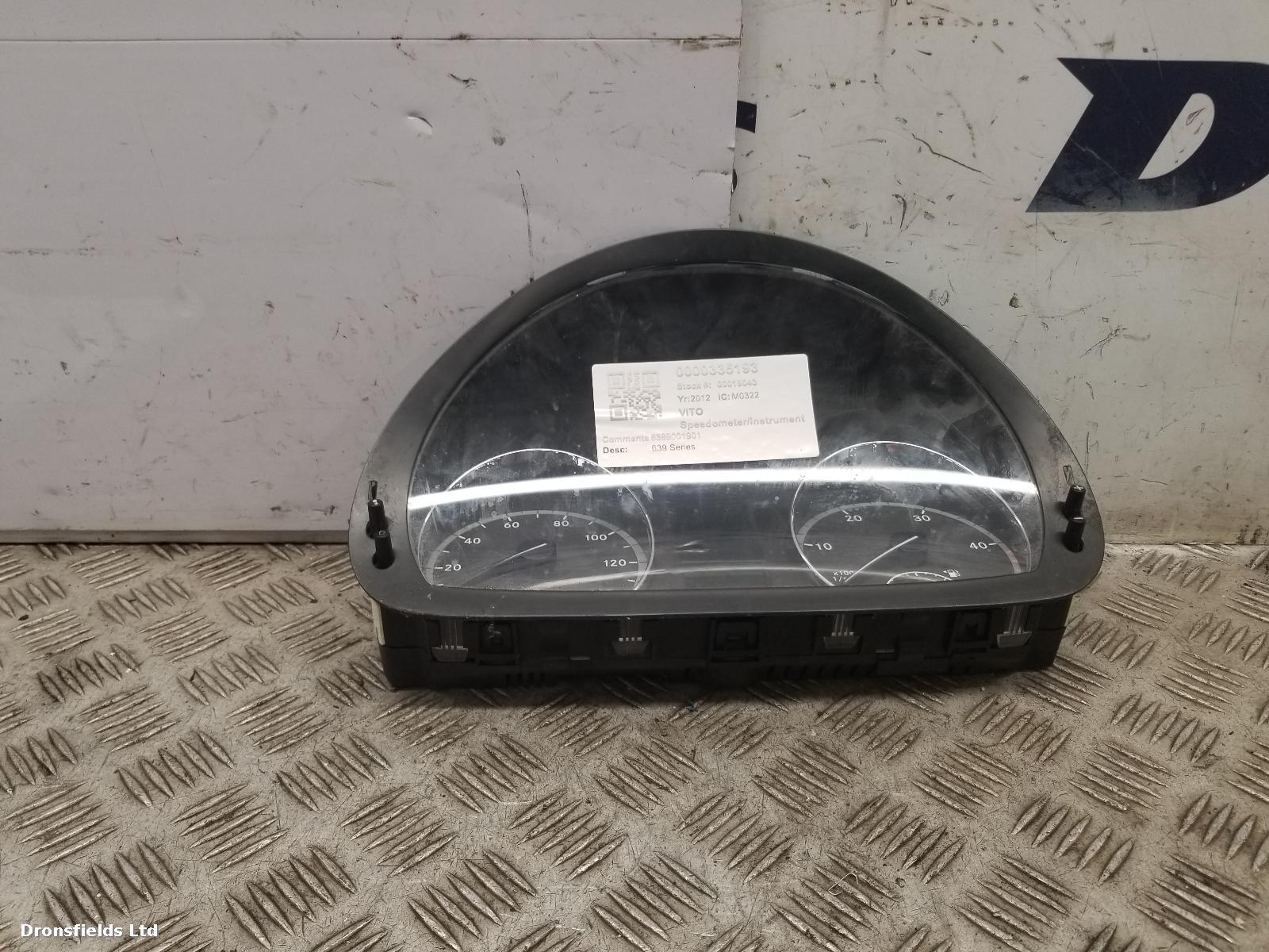 View Auto part Speedometer Mercedes Vito 2012
