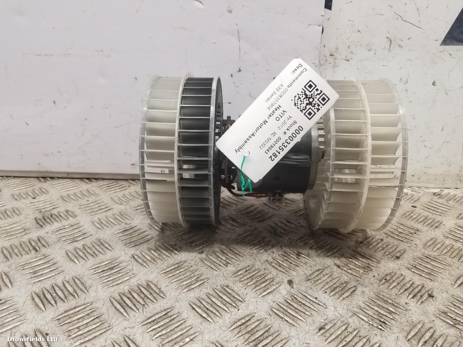 View Auto part Heater Motor/Assembly Mercedes Vito 2012