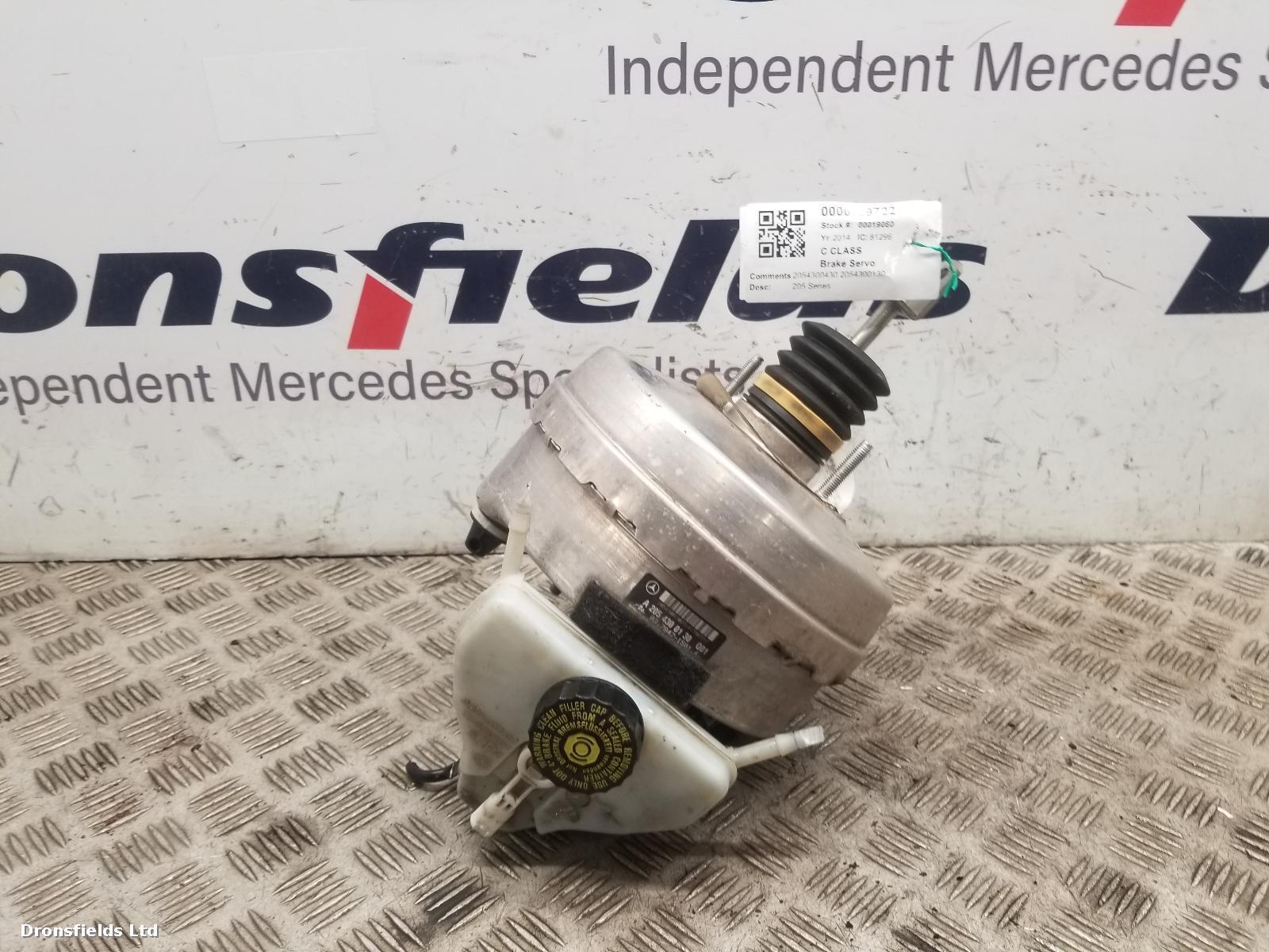 View Auto part Brake Servo Mercedes C Class 2014