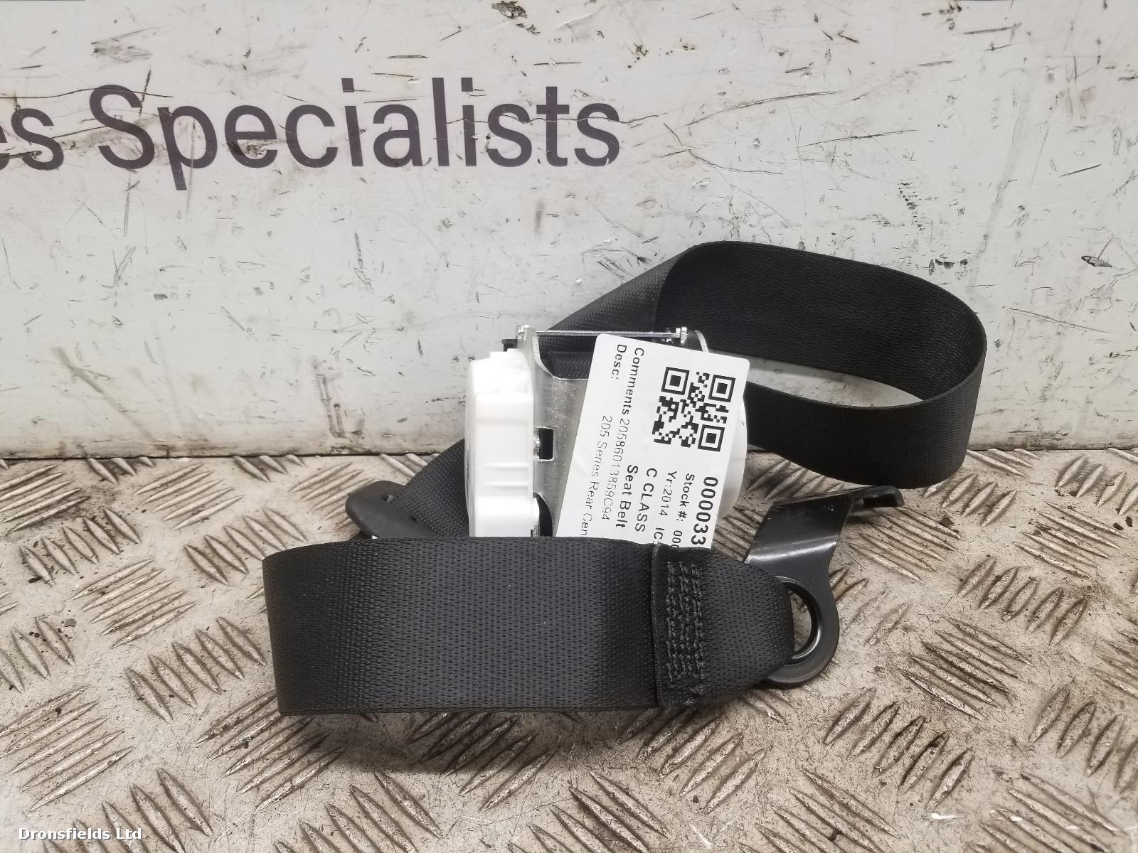 View Auto part Seat Belt Mercedes C Class 2014