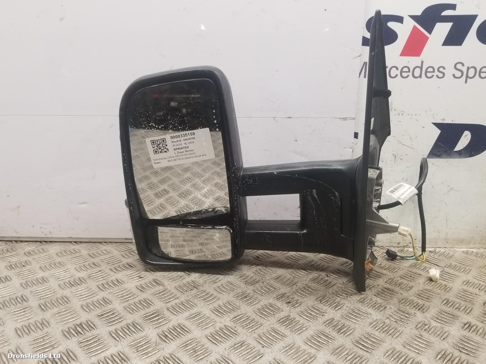 View Auto part L Door Mirror Mercedes Sprinter 2020