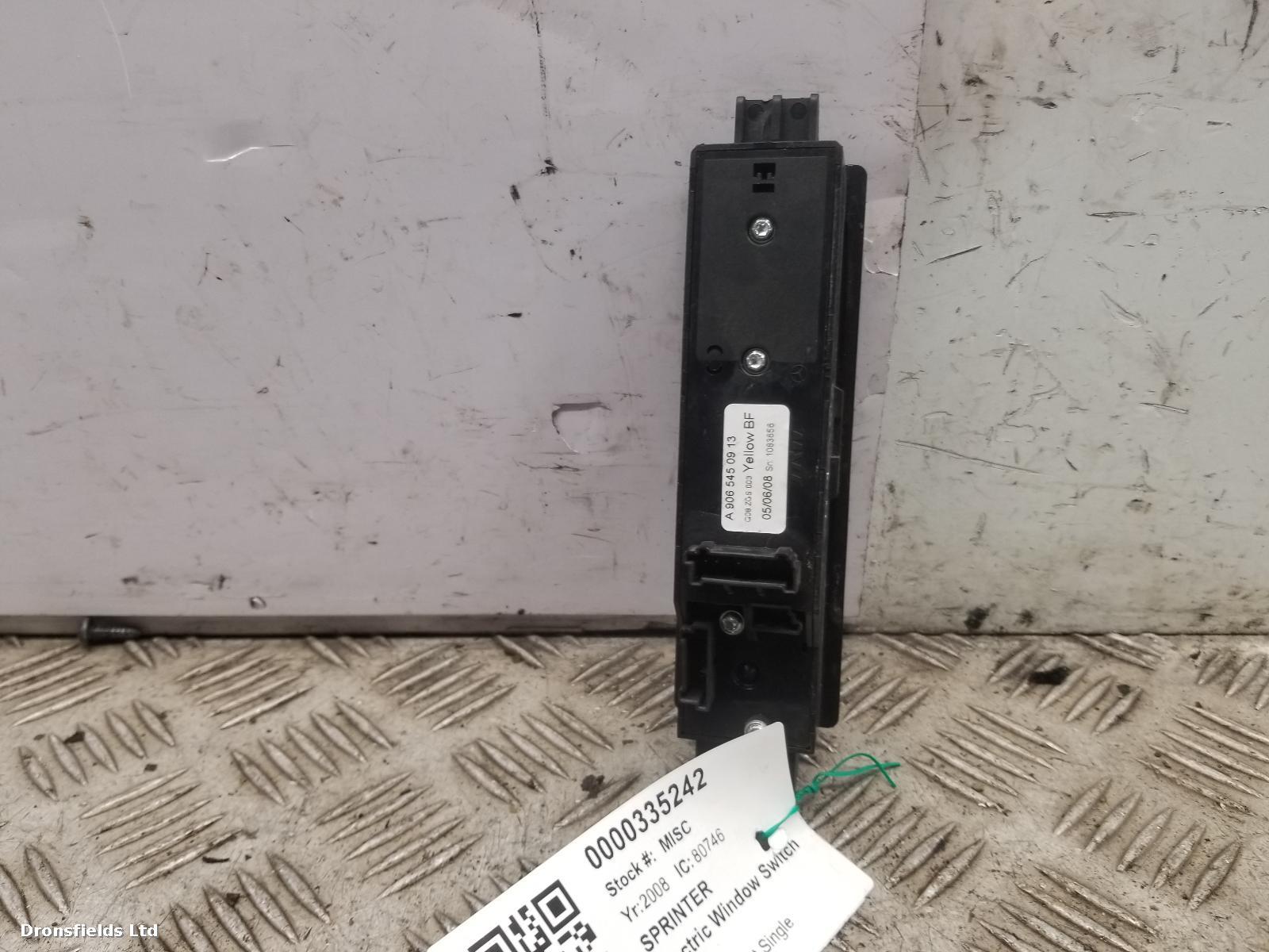 View Auto part Elect. Window Switch Mercedes Sprinter 2008