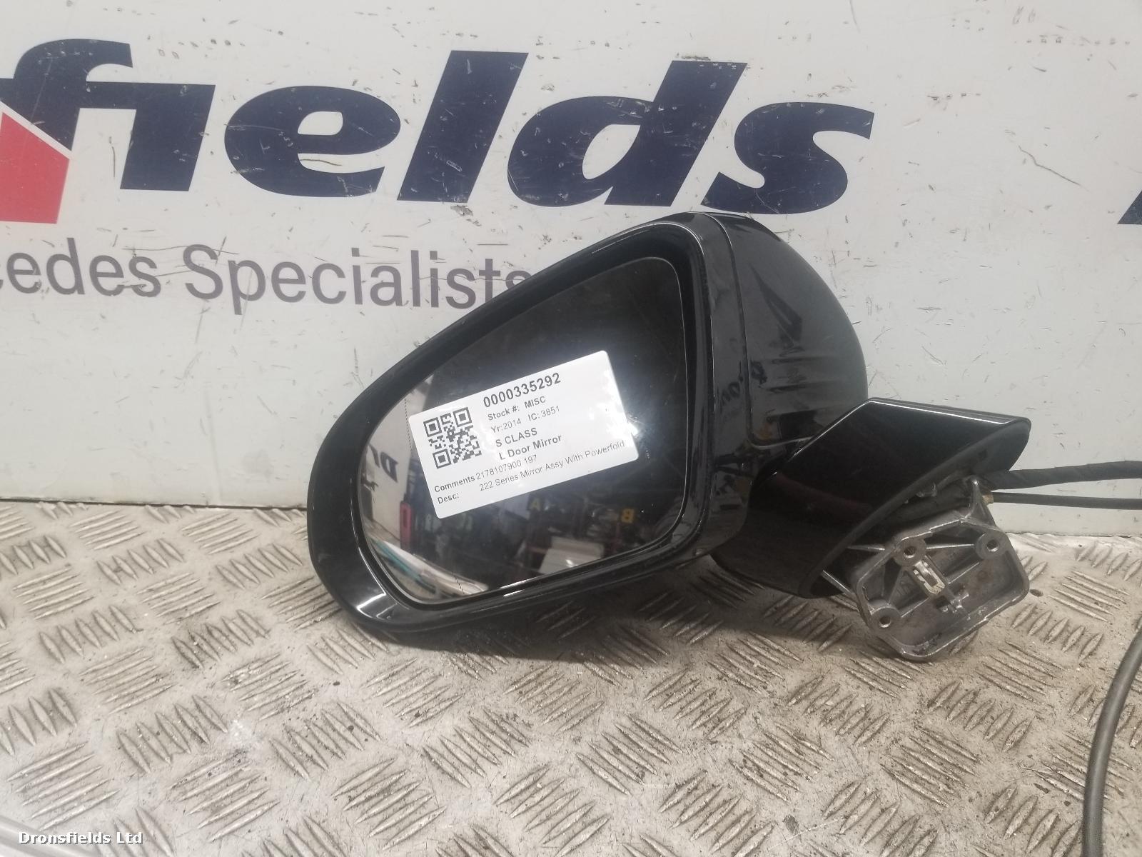View Auto part L Door Mirror Mercedes S Class 2014