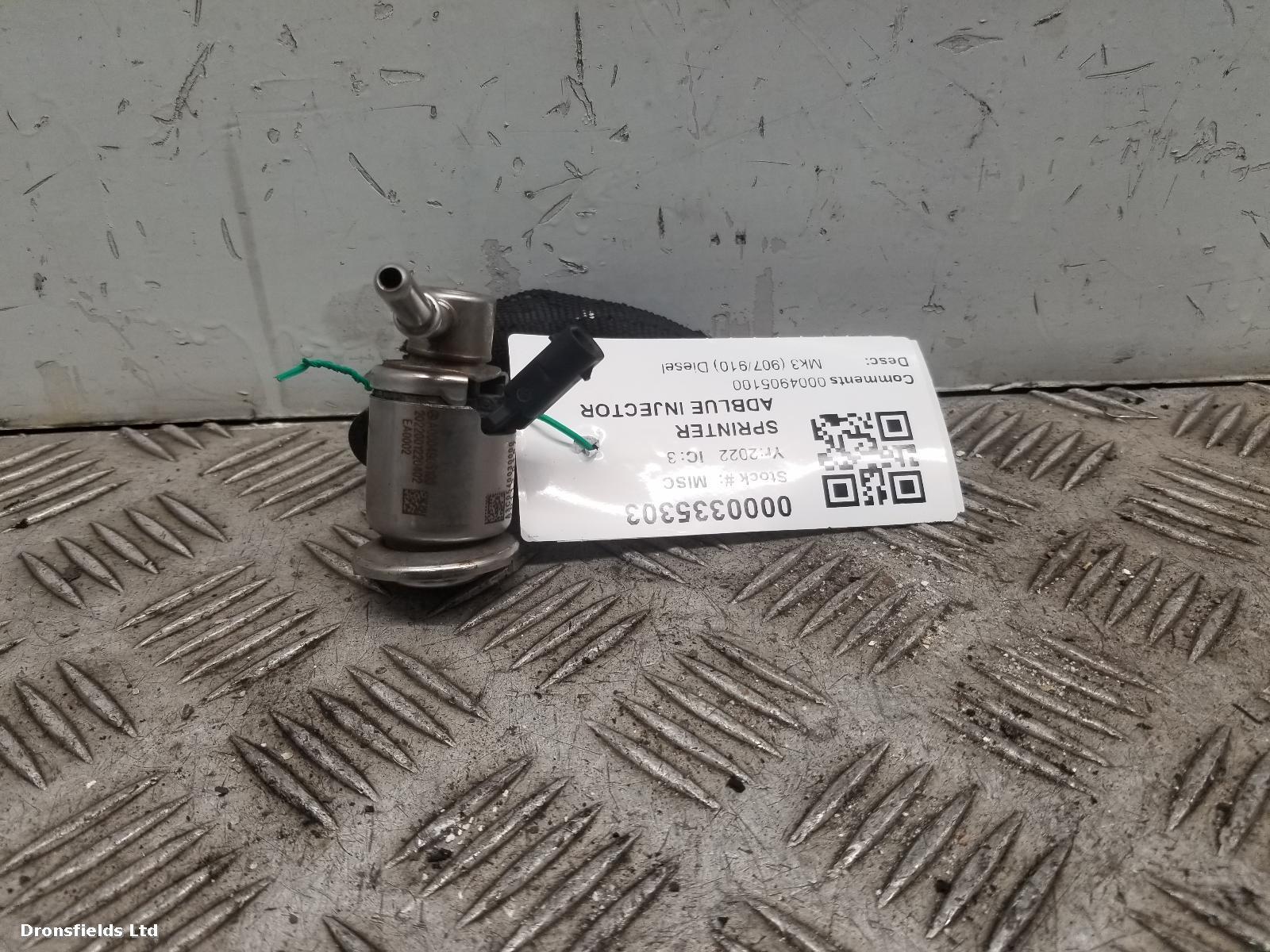 View Auto part Ad Blue Injector Mercedes Sprinter 2022