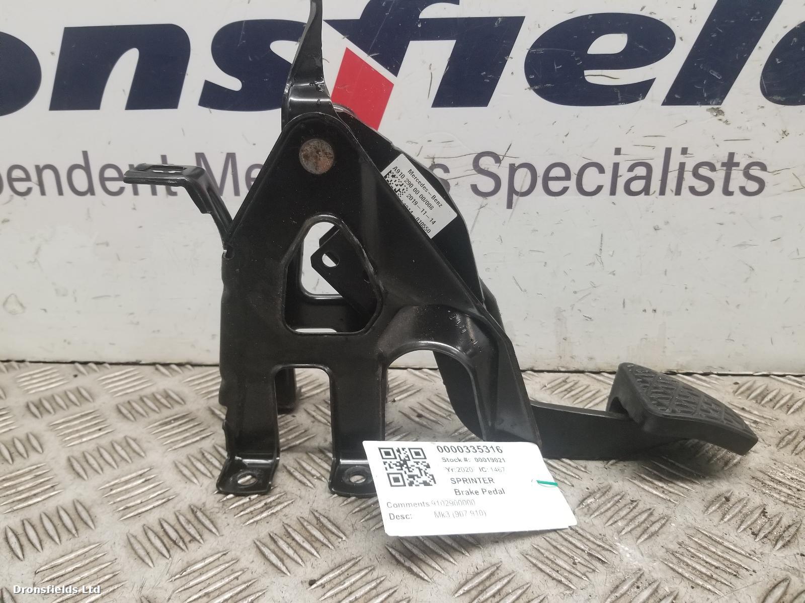 View Auto part Brake Pedal Mercedes Sprinter 2020