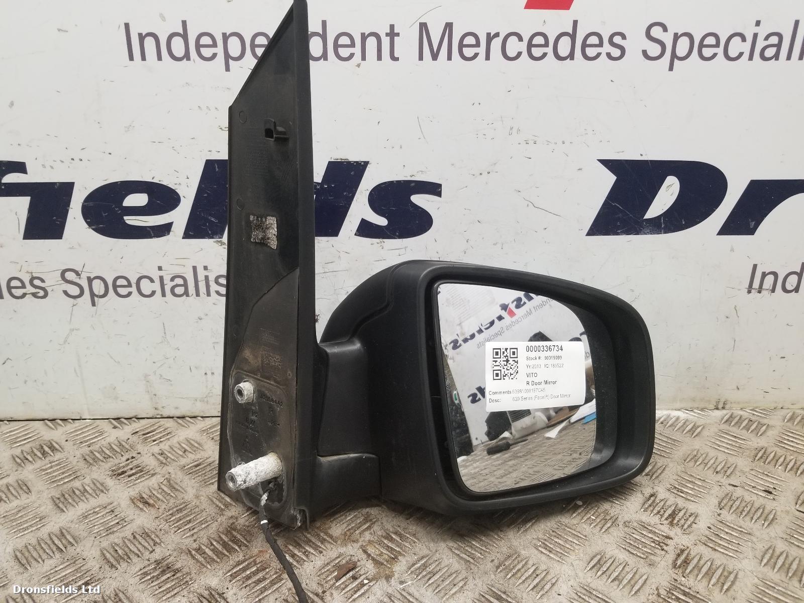 View Auto part R Door Mirror Mercedes Vito 2013