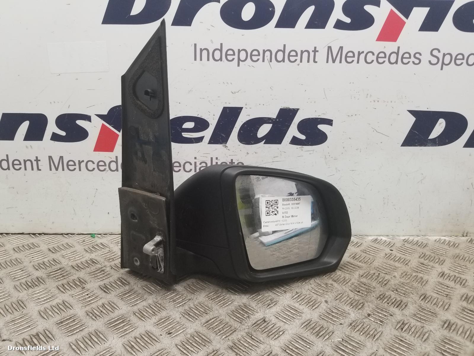 View Auto part R Door Mirror Mercedes Vito 2019