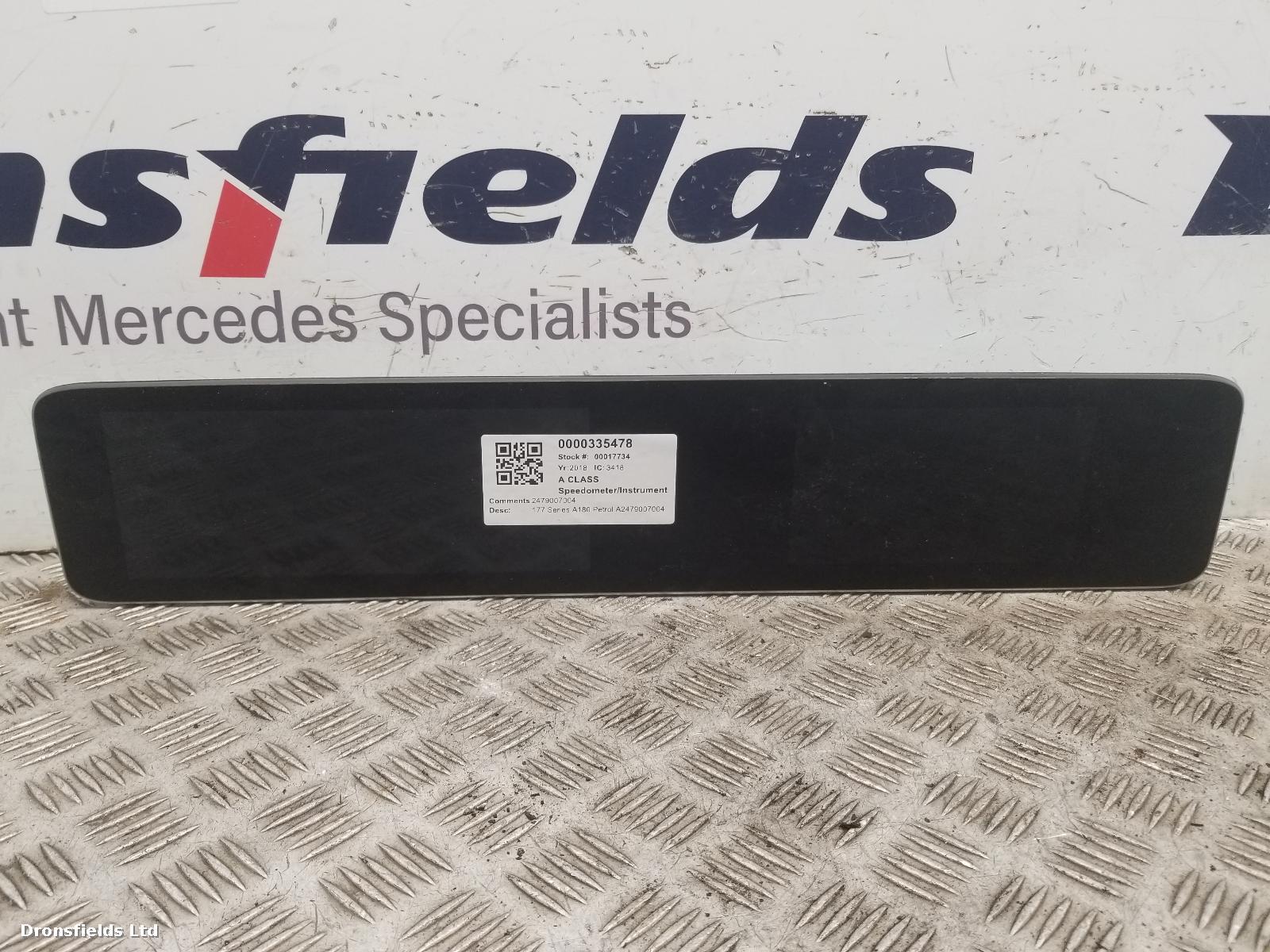 View Auto part Speedometer Mercedes A Class 2018