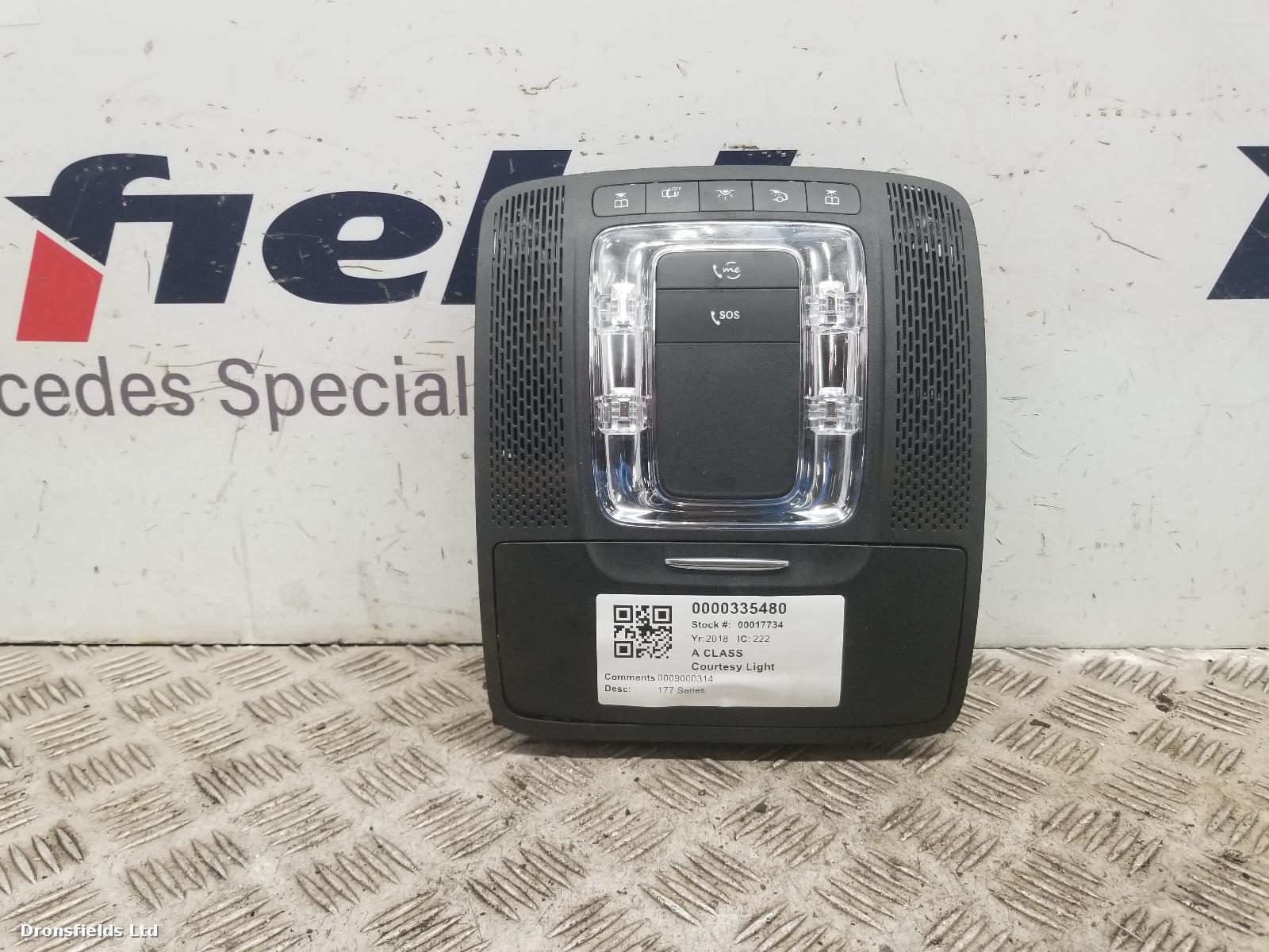 View Auto part Courtesy Light Mercedes A Class 2018