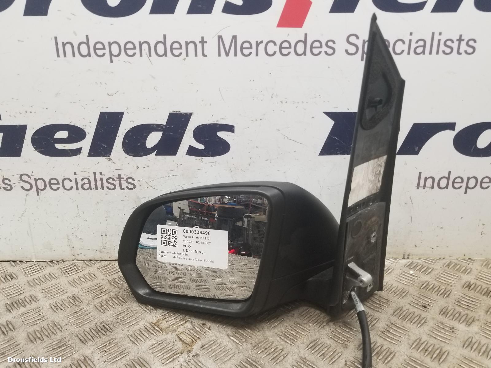 View Auto part L Door Mirror Mercedes Vito 2021