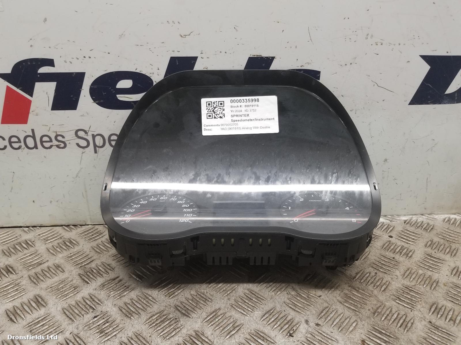 View Auto part Speedometer Mercedes Sprinter 2024
