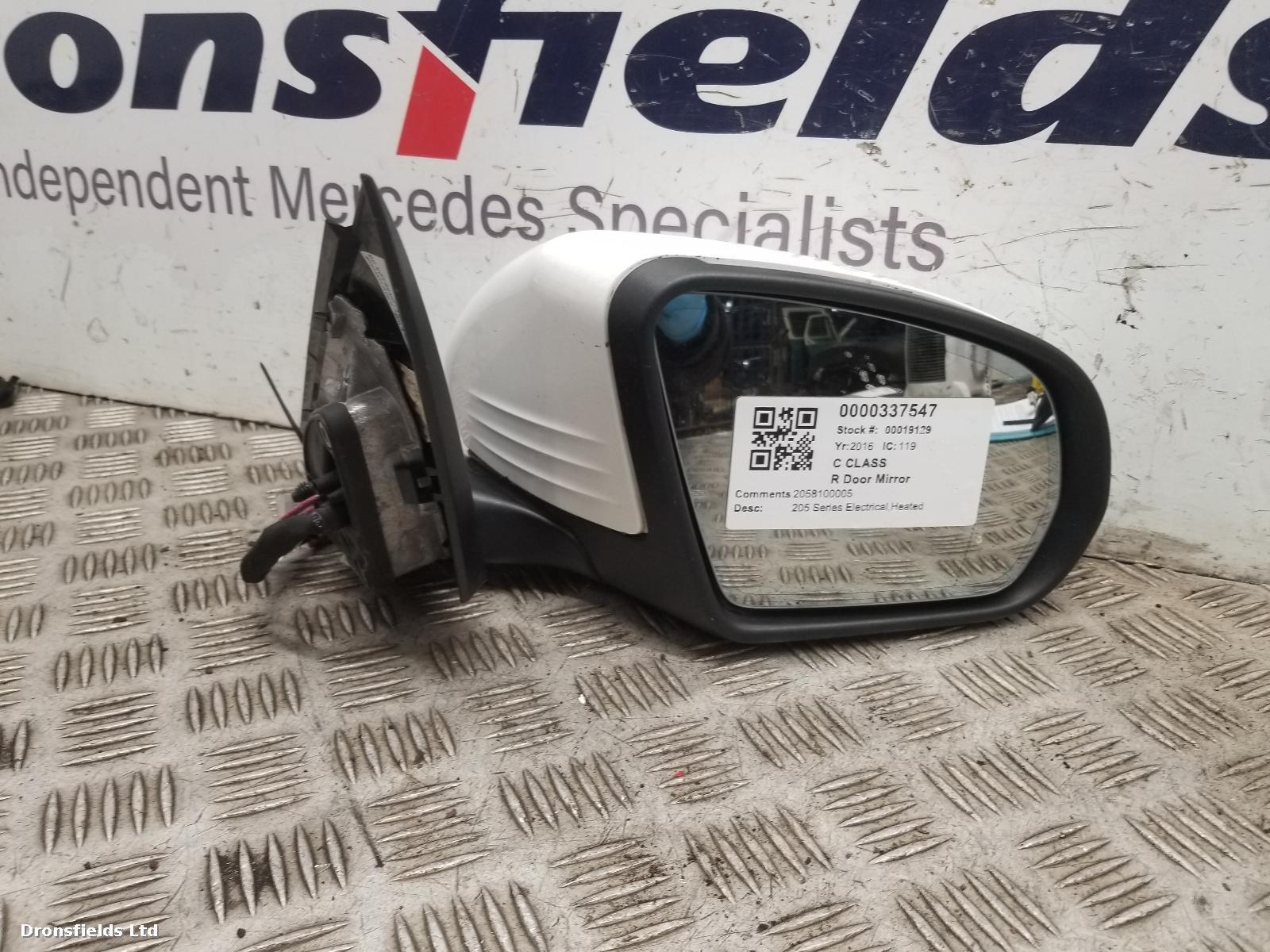 View Auto part R Door Mirror Mercedes C Class 2016
