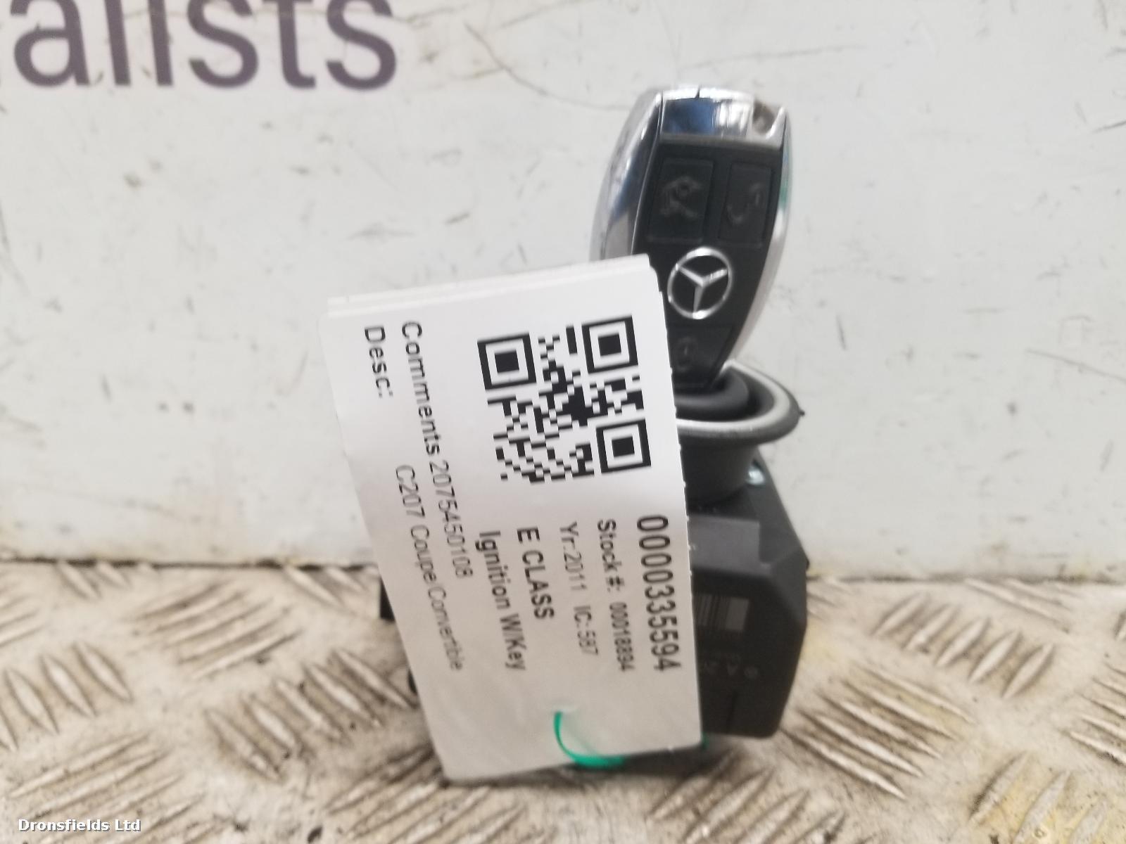 View Auto part Ignition W/Key Mercedes E Class 2011