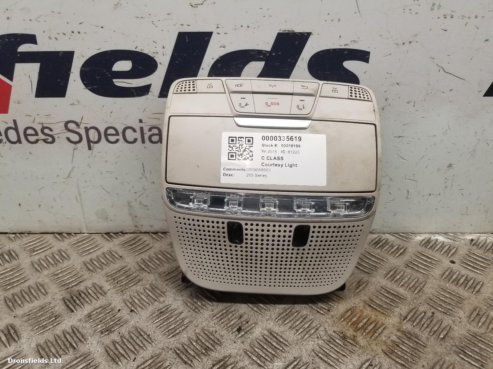 View Auto part Courtesy Light Mercedes C Class 2015