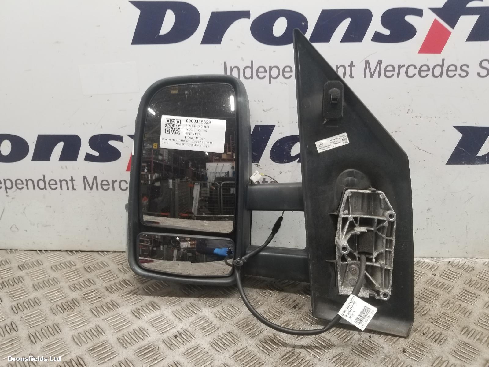 View Auto part L Door Mirror Mercedes Sprinter 2020
