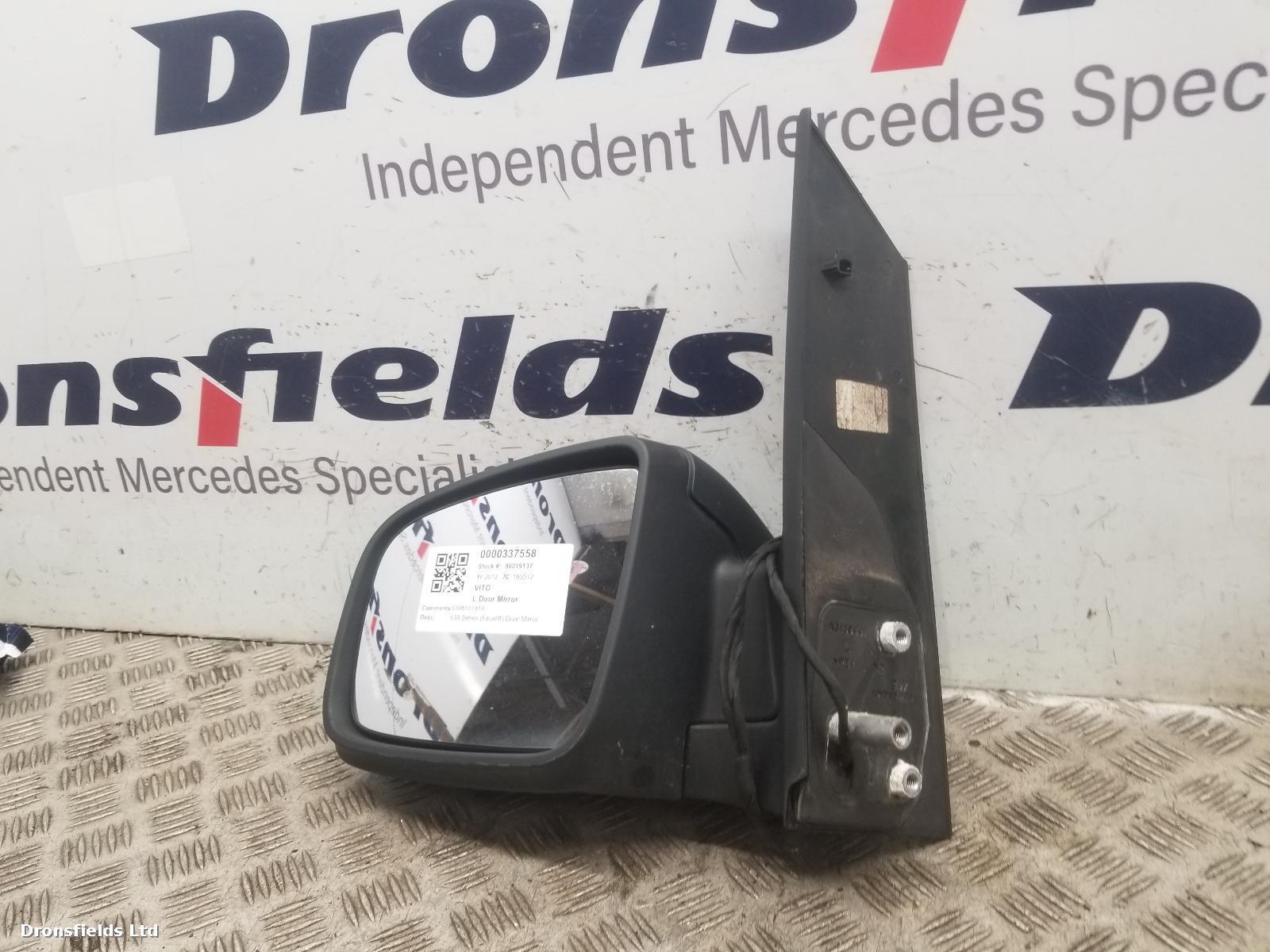 View Auto part L Door Mirror Mercedes Vito 2012