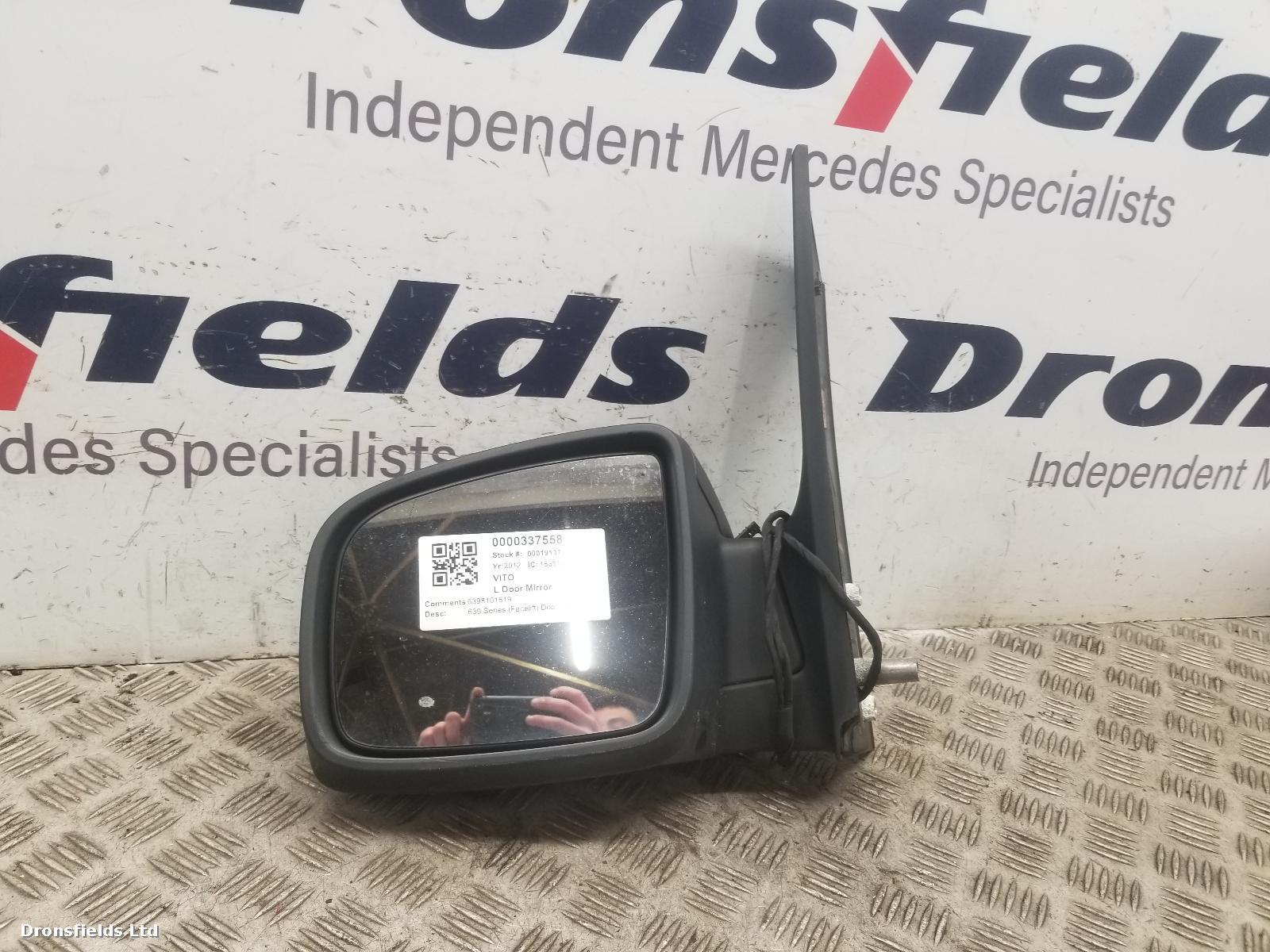 View Auto part L Door Mirror Mercedes Vito 2012