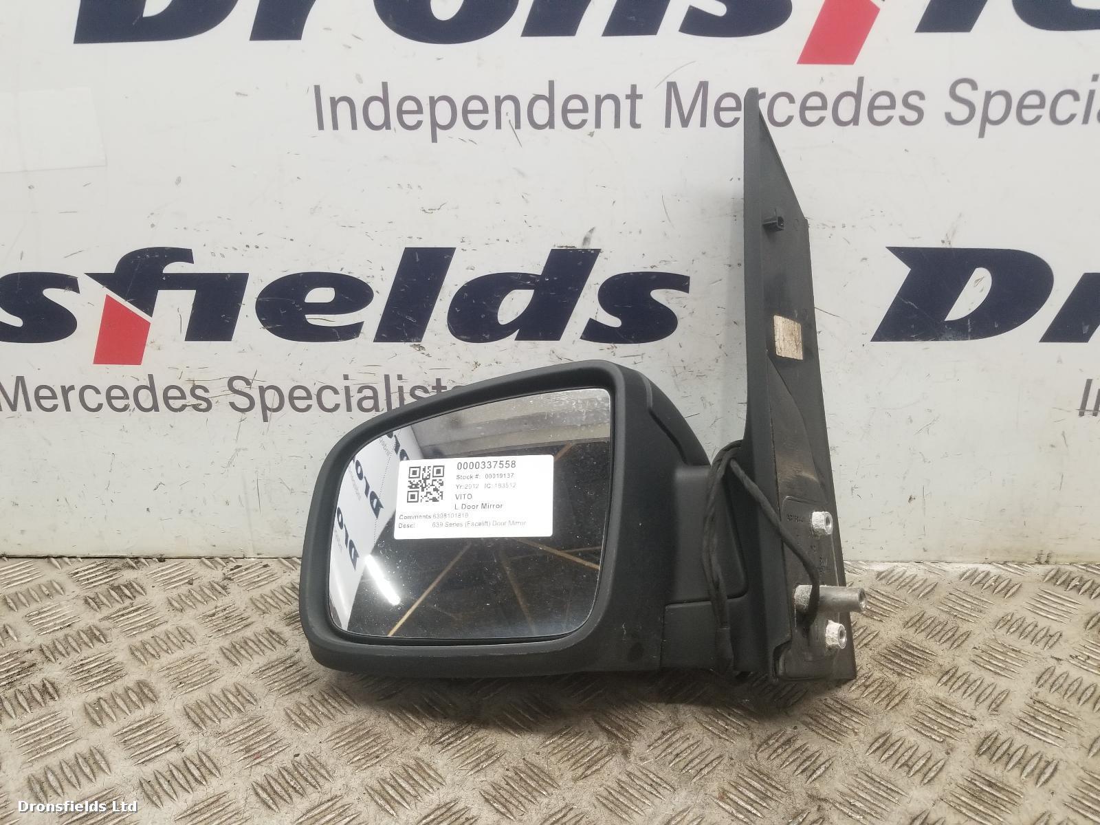 View Auto part L Door Mirror Mercedes Vito 2012
