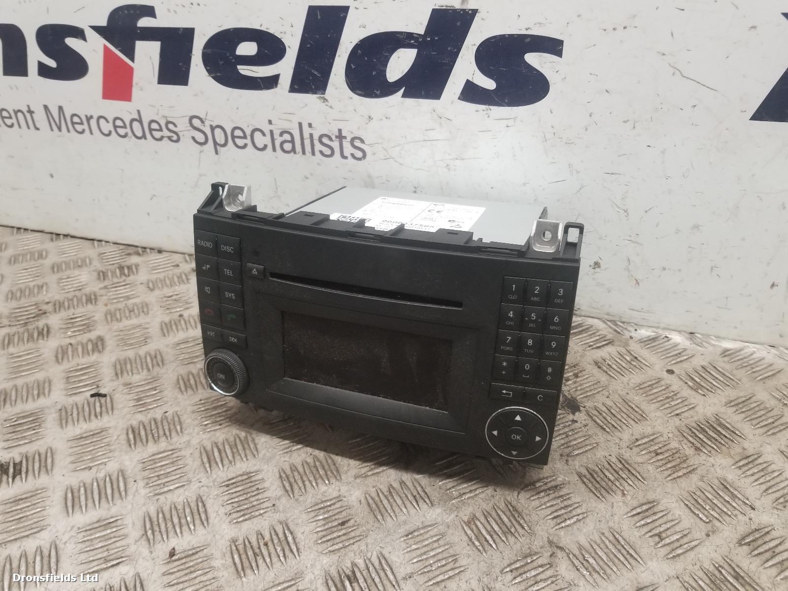 2012 Mercedes Vito A/V Equipment View Auto part A/V Equipment Mercedes Vito 2012