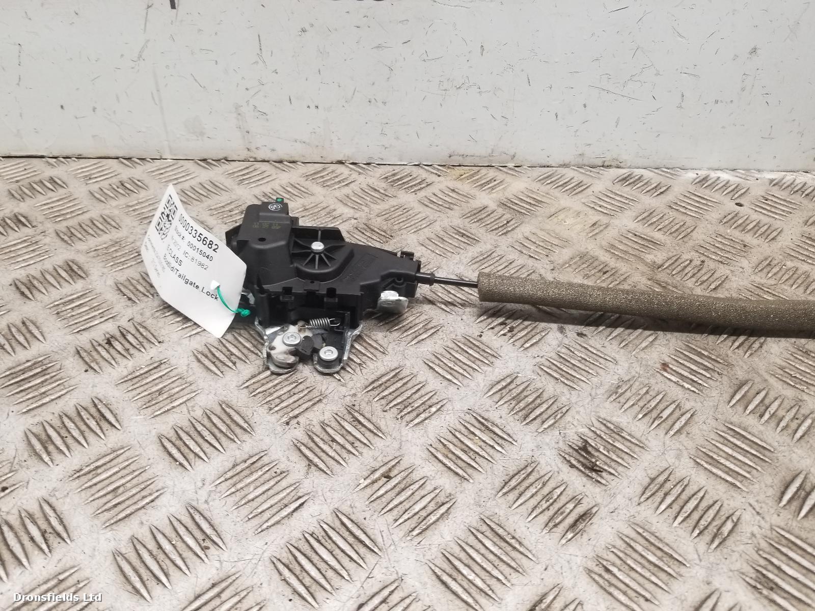 View Auto part Bootlid/Tailgate Lock Mercedes E Class 2012