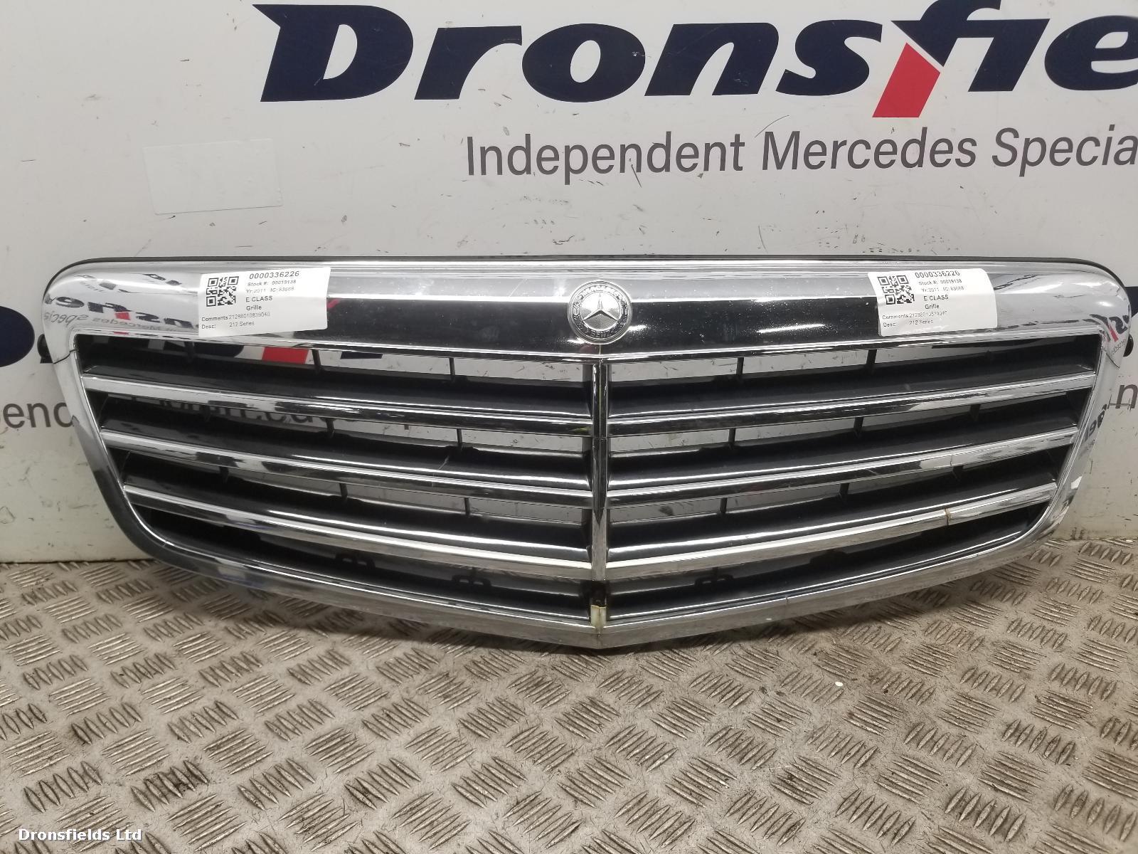 View Auto part Grille Mercedes E Class 2011