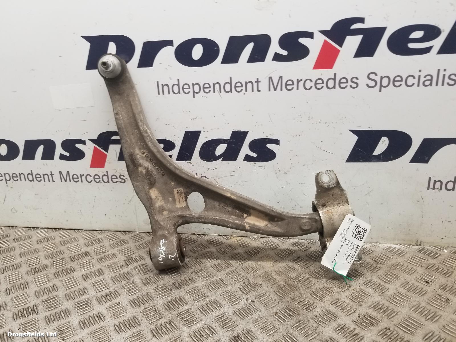 View Auto part RF Lower Control Arm Mercedes Cla 2022