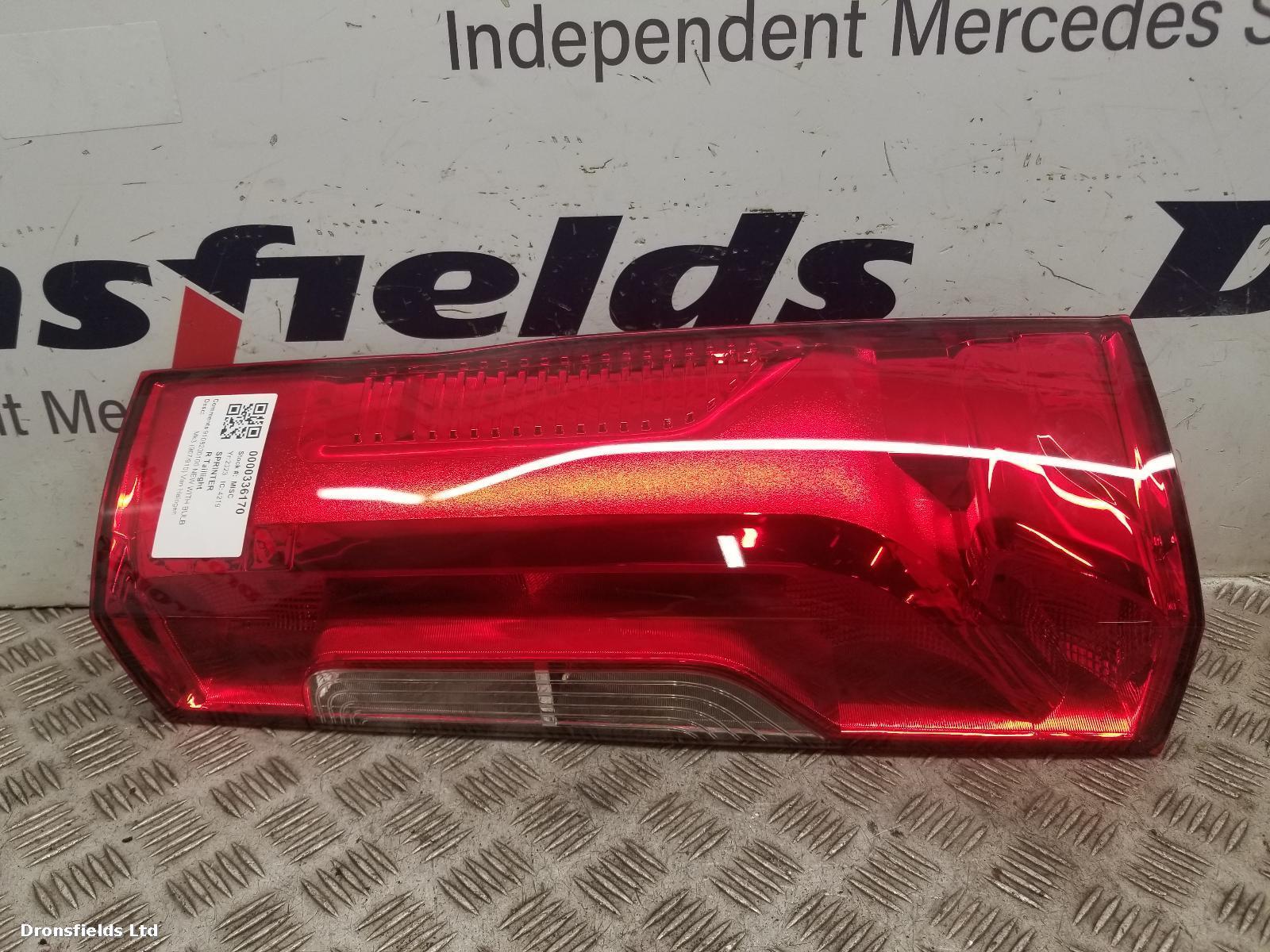 View Auto part R Taillight Mercedes Sprinter 2023