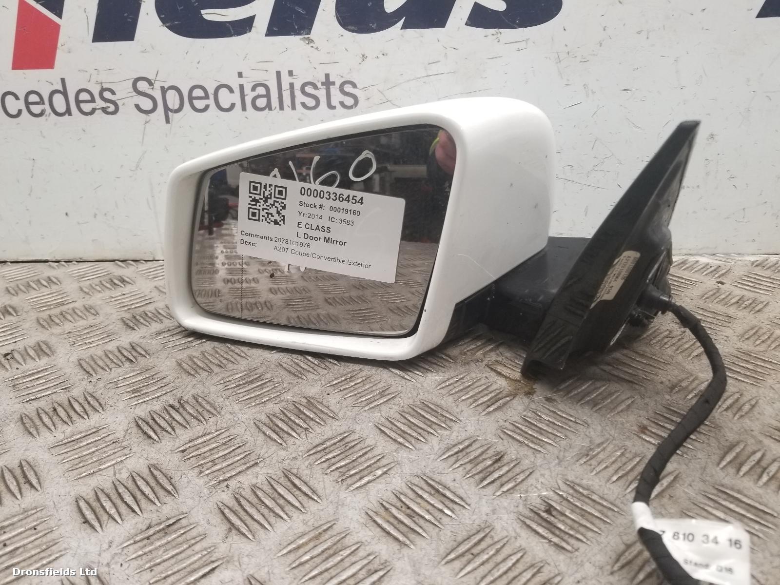 View Auto part L Door Mirror Mercedes E Class 2014