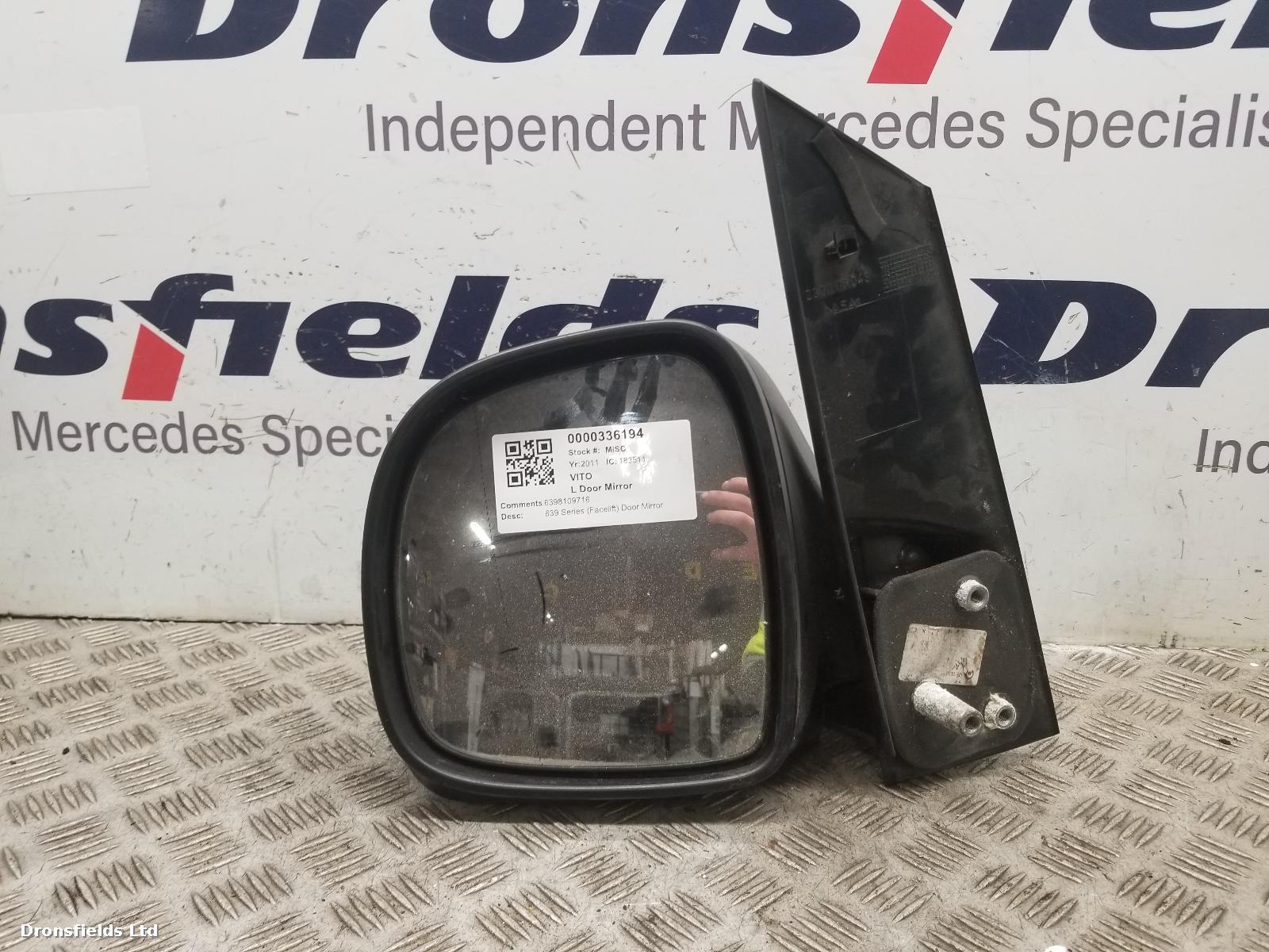 View Auto part L Door Mirror Mercedes Vito 2011