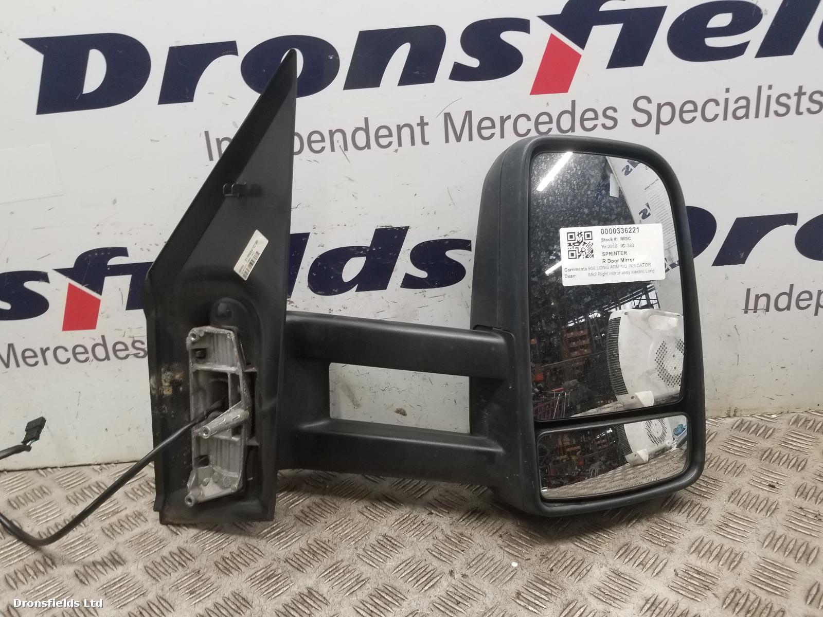 View Auto part R Door Mirror Mercedes Sprinter 2018