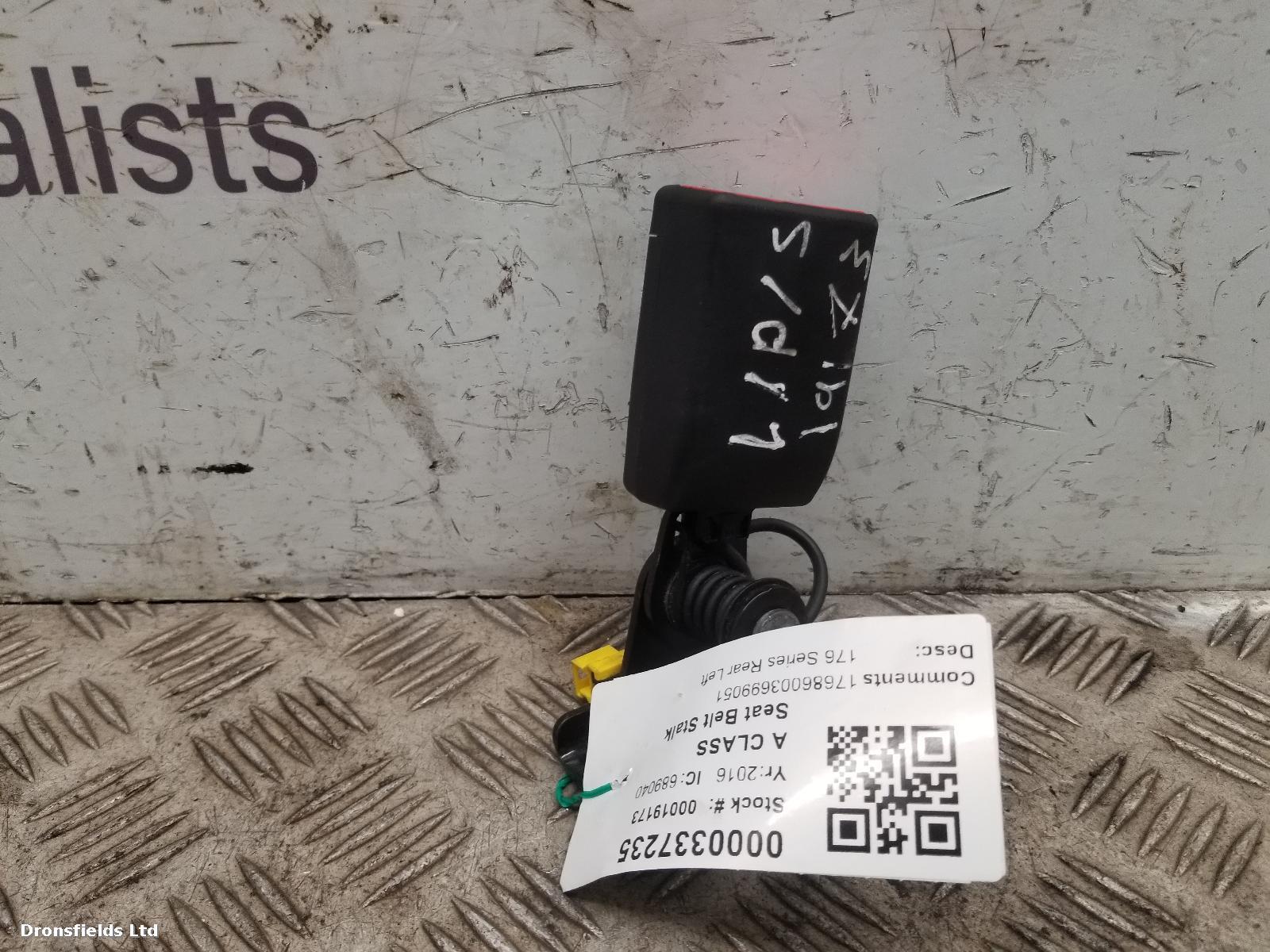 View Auto part Seat Belt Mercedes A Class 2016