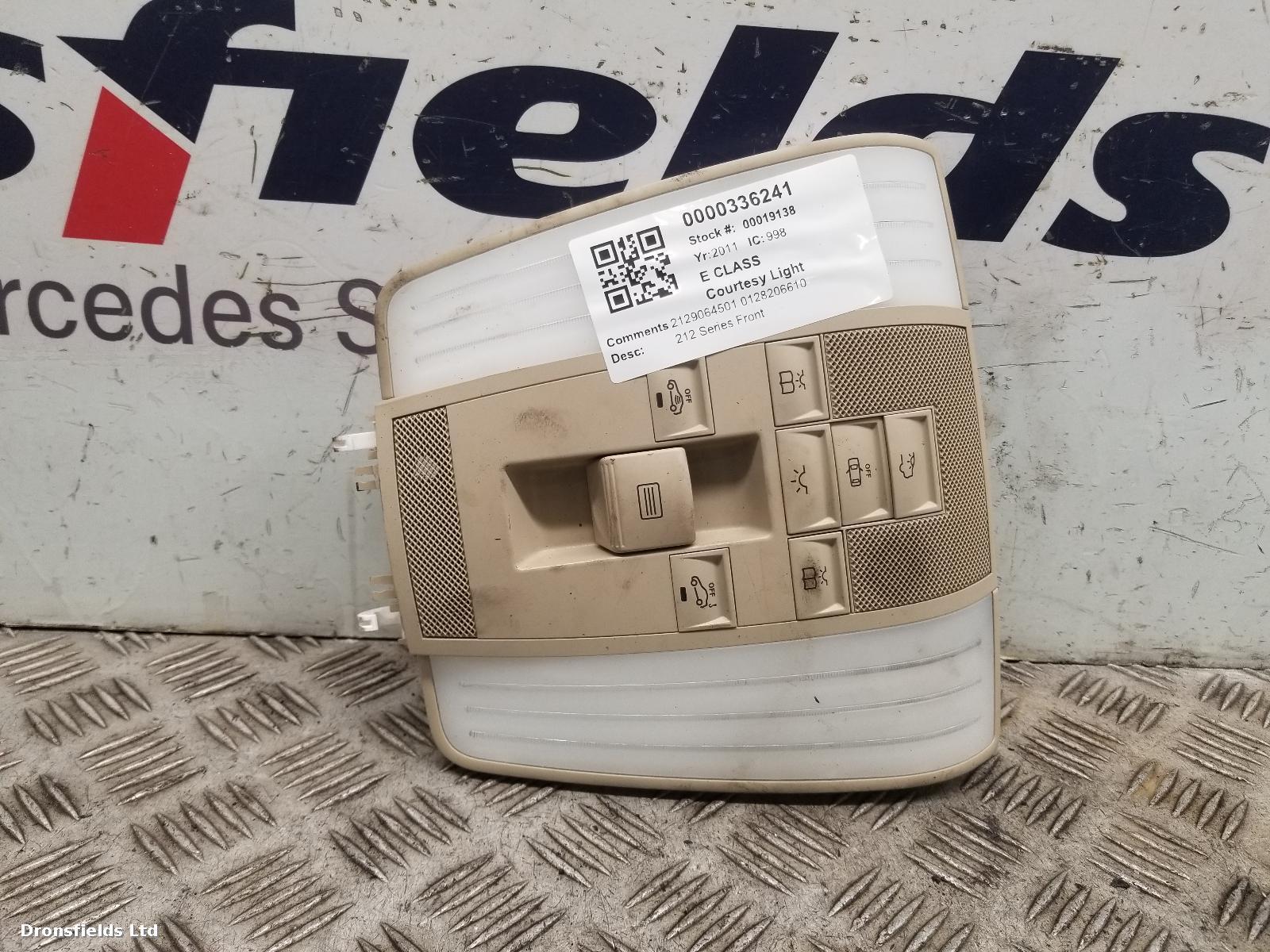 View Auto part Courtesy Light Mercedes E Class 2011