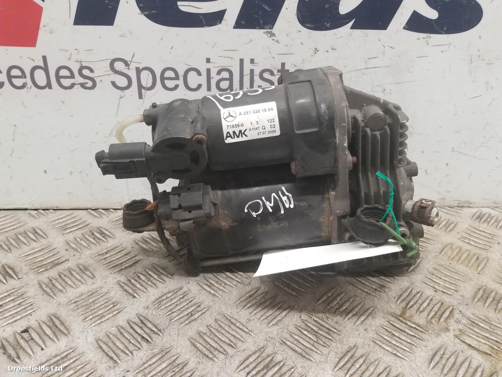 View Auto part Air Ride Compressor Mercedes R Class 2007
