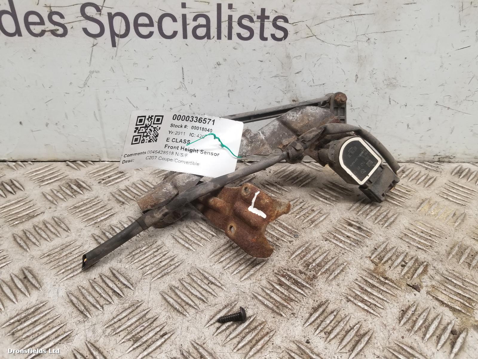 View Auto part Front Height Sensor Mercedes E Class 2011