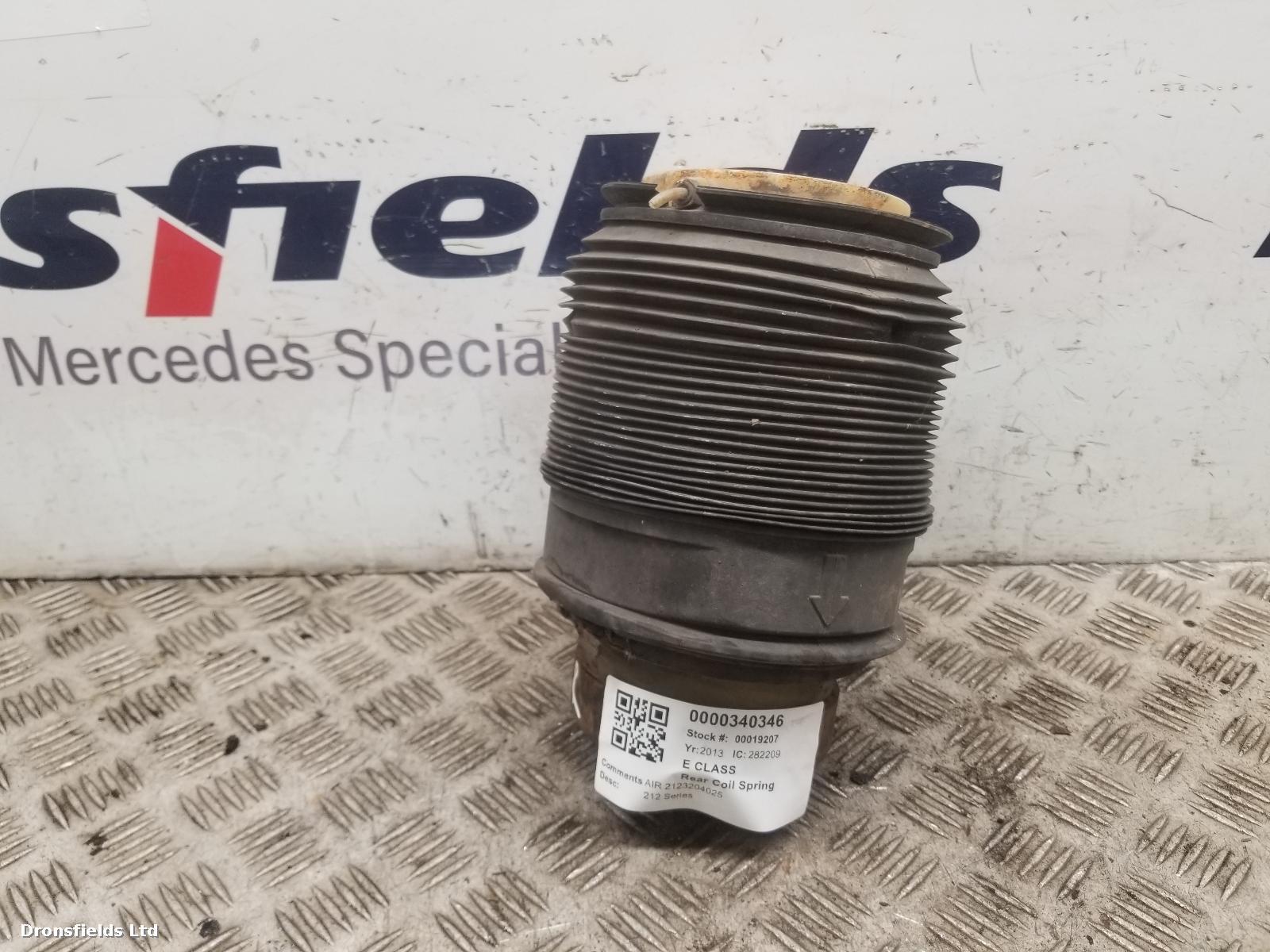 View Auto part Rear Coil Spring Mercedes E Class 2013