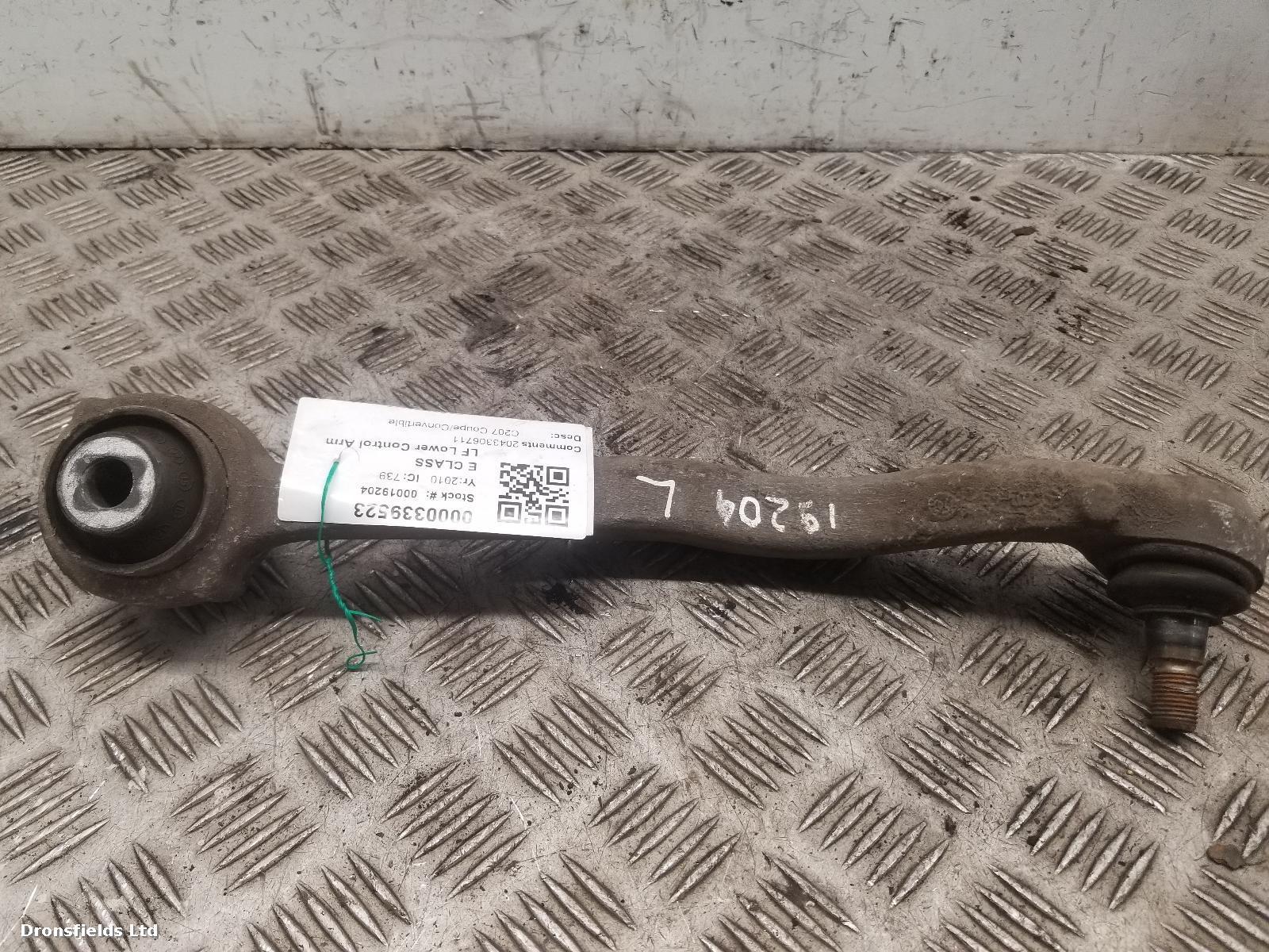 View Auto part LF Lower Control Arm Mercedes E Class 2010