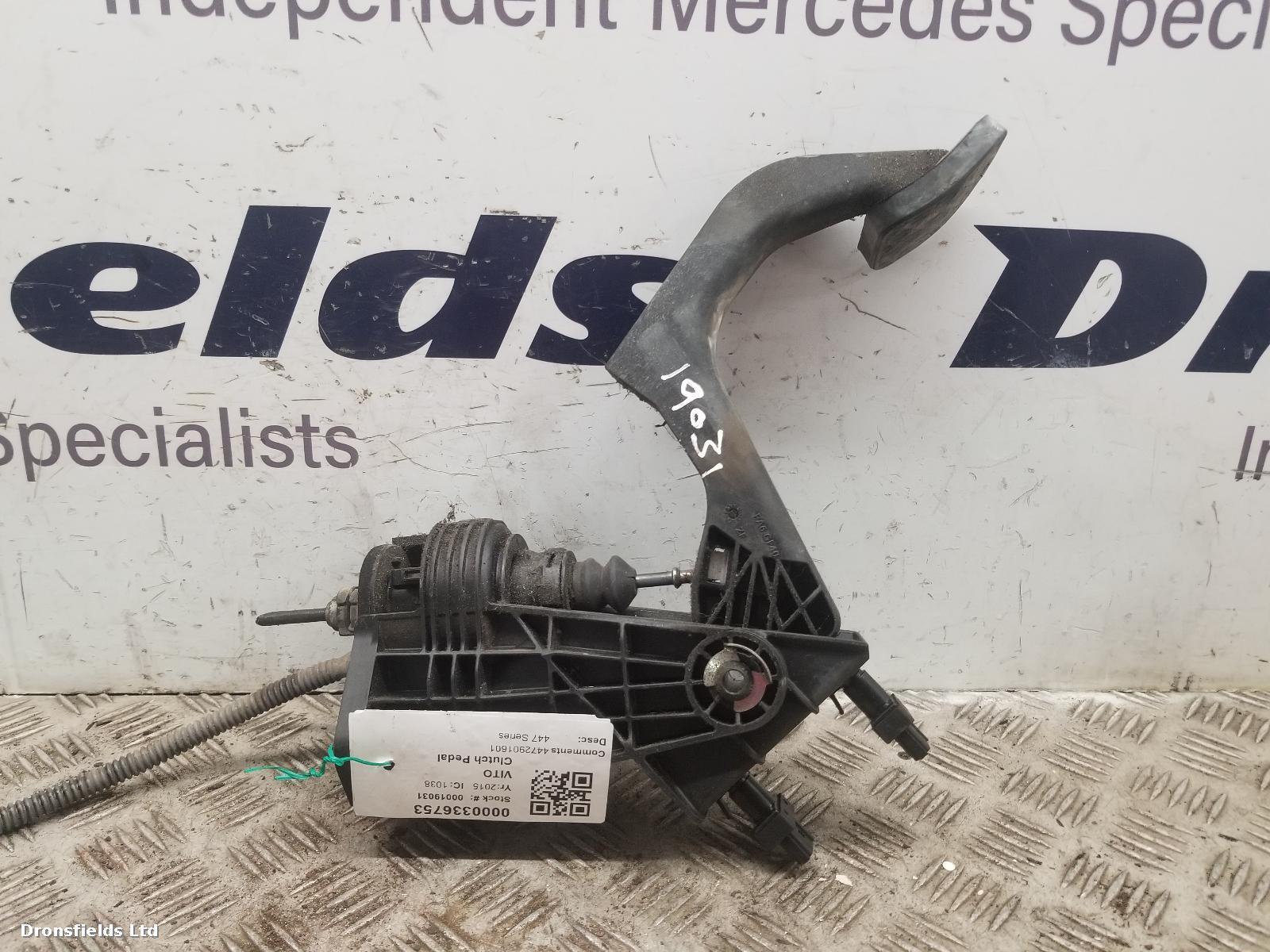 View Auto part Clutch Pedal Mercedes Vito 2015