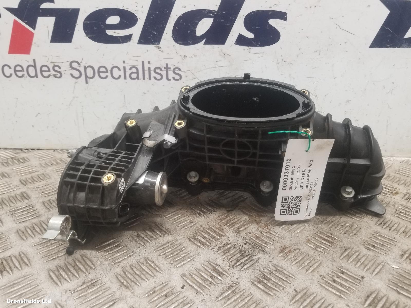 View Auto part Intake Manifold Mercedes Sprinter 2019