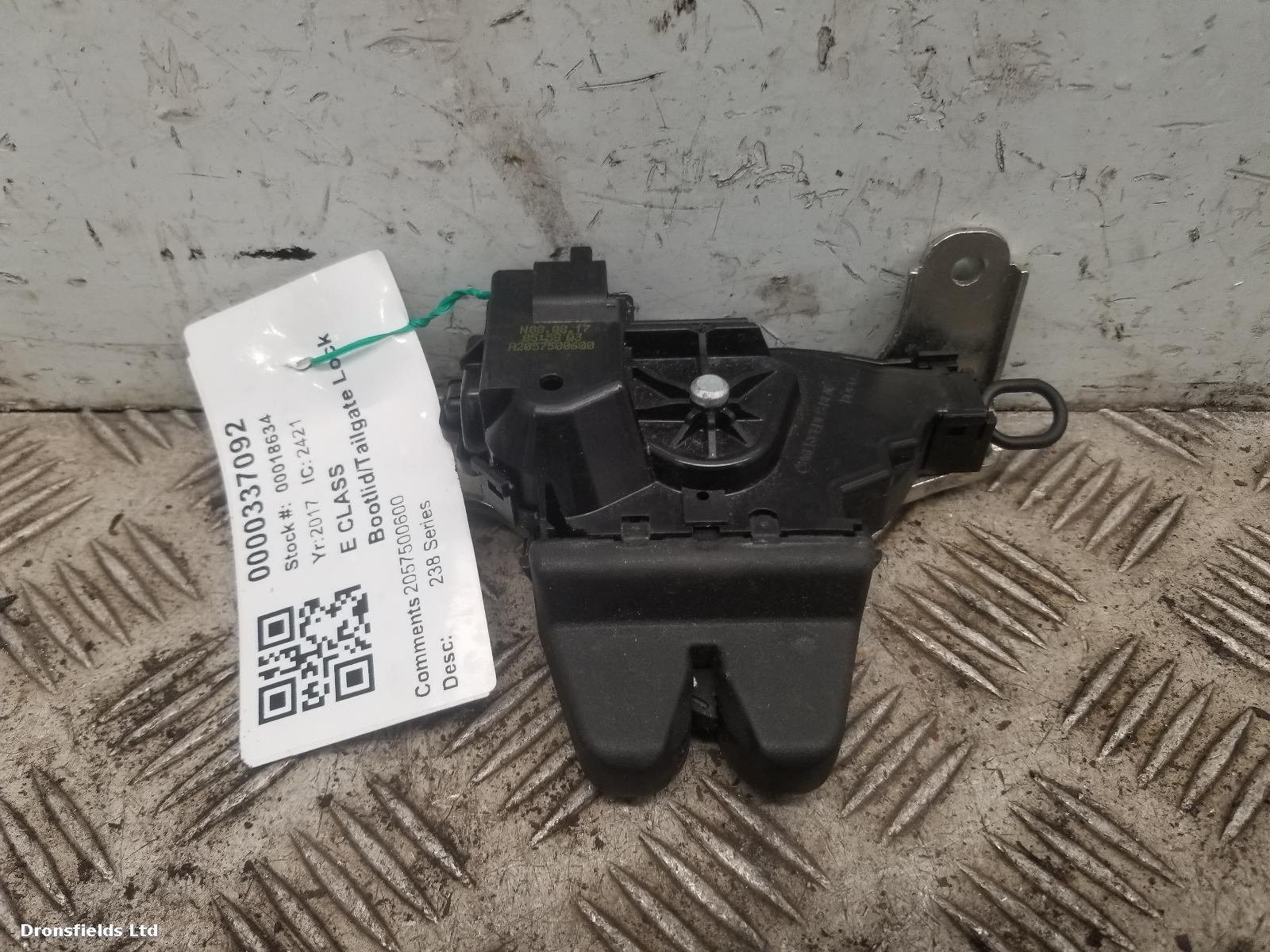 View Auto part Bootlid/Tailgate Lock Mercedes E Class 2017