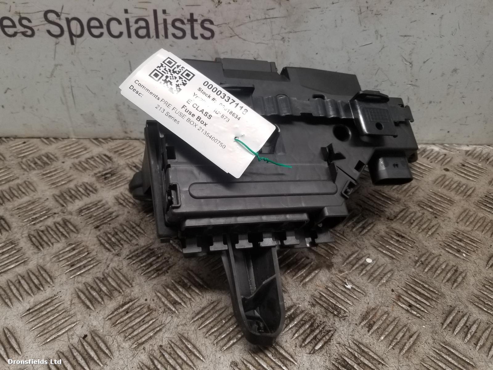 View Auto part Fuse Box Mercedes E Class 2017