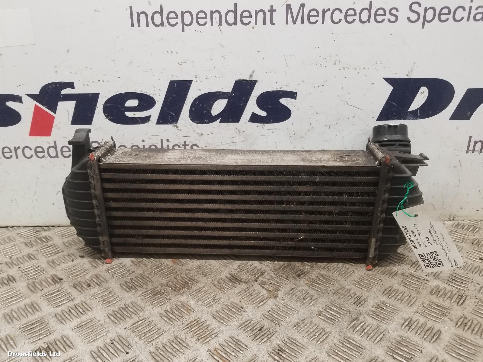 View Auto part Intercooler Mercedes Citan 2019