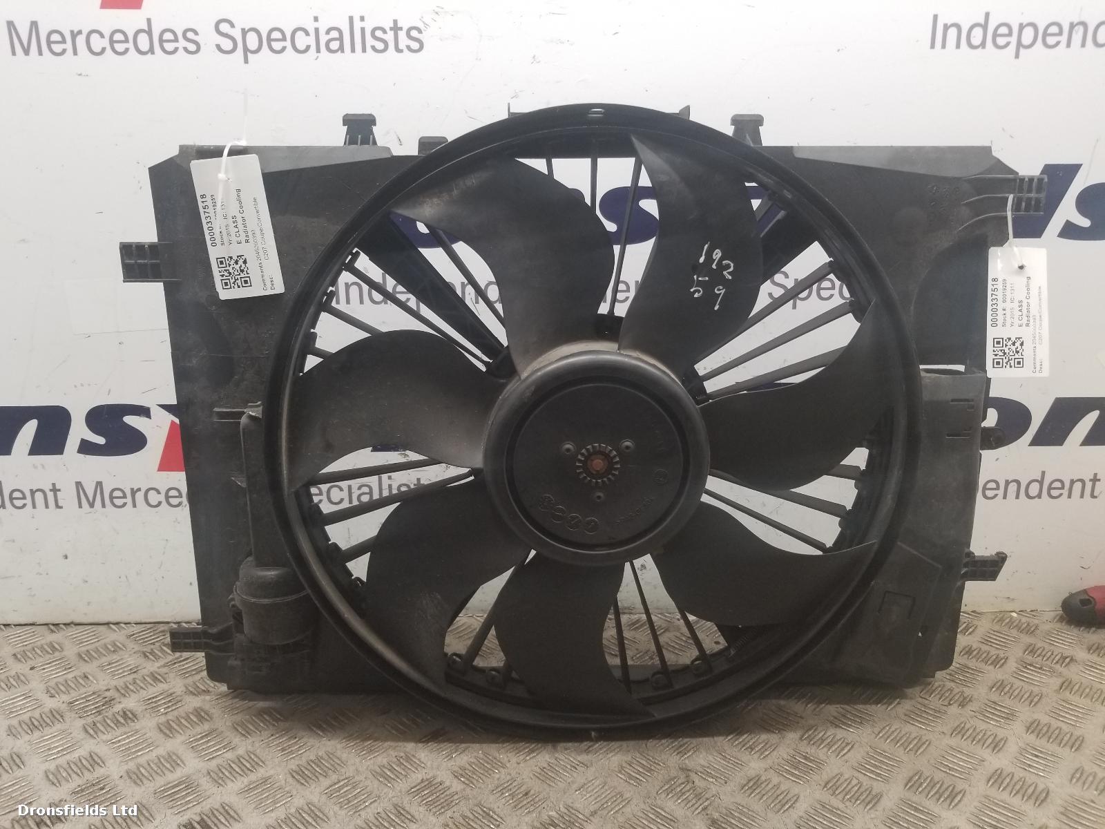 View Auto part Engine Cooling Motor Mercedes E Class 2015
