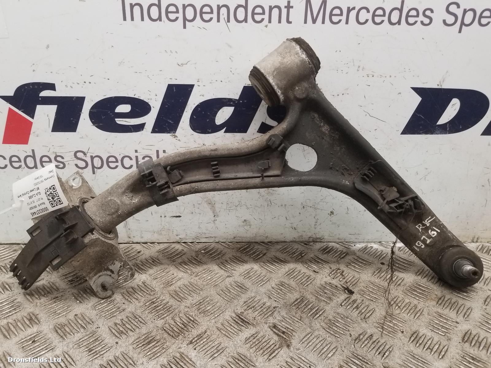 View Auto part RF Lower Control Arm Mercedes Gla Class 2017