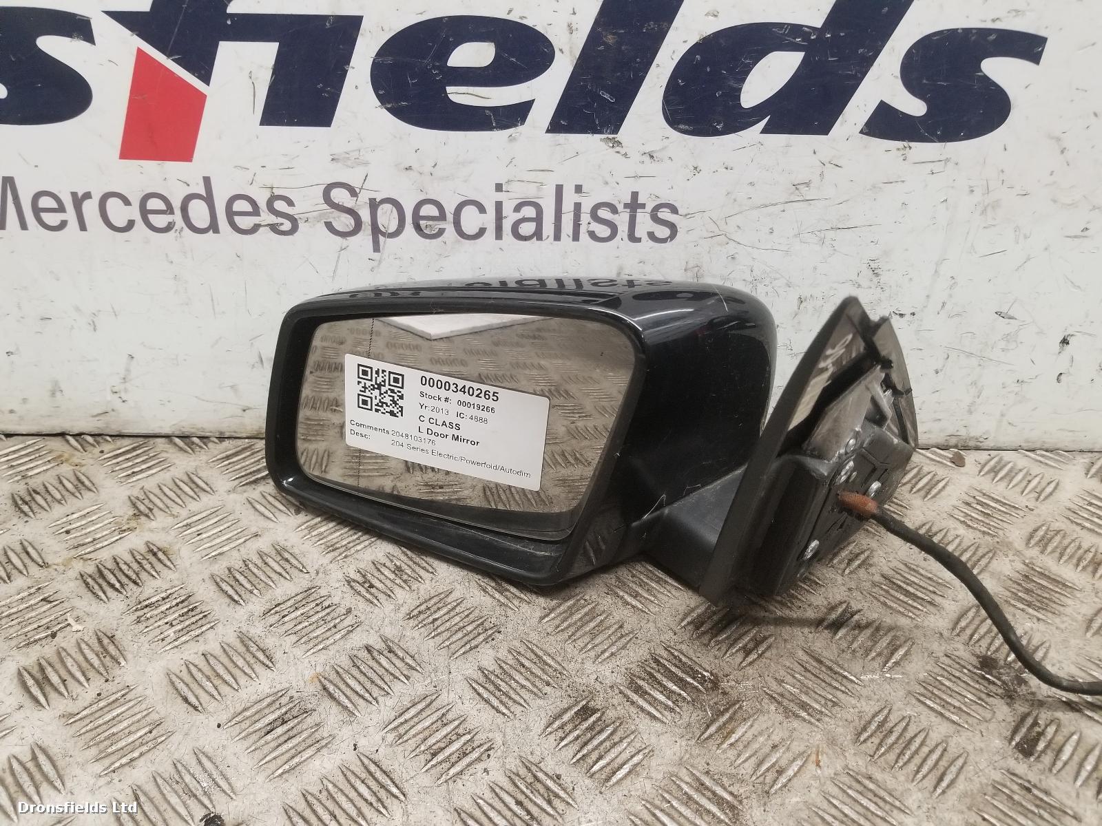 View Auto part L Door Mirror Mercedes C Class 2013