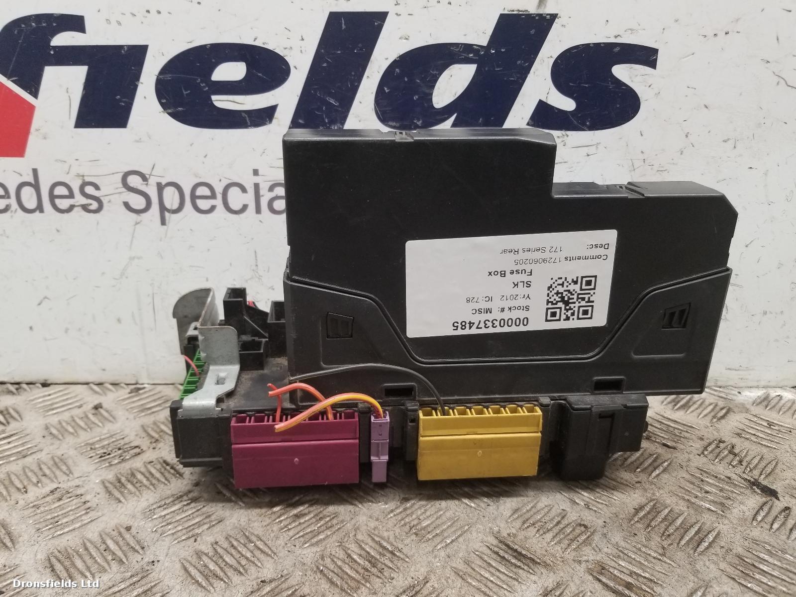 View Auto part Fuse Box Mercedes Slk 2012