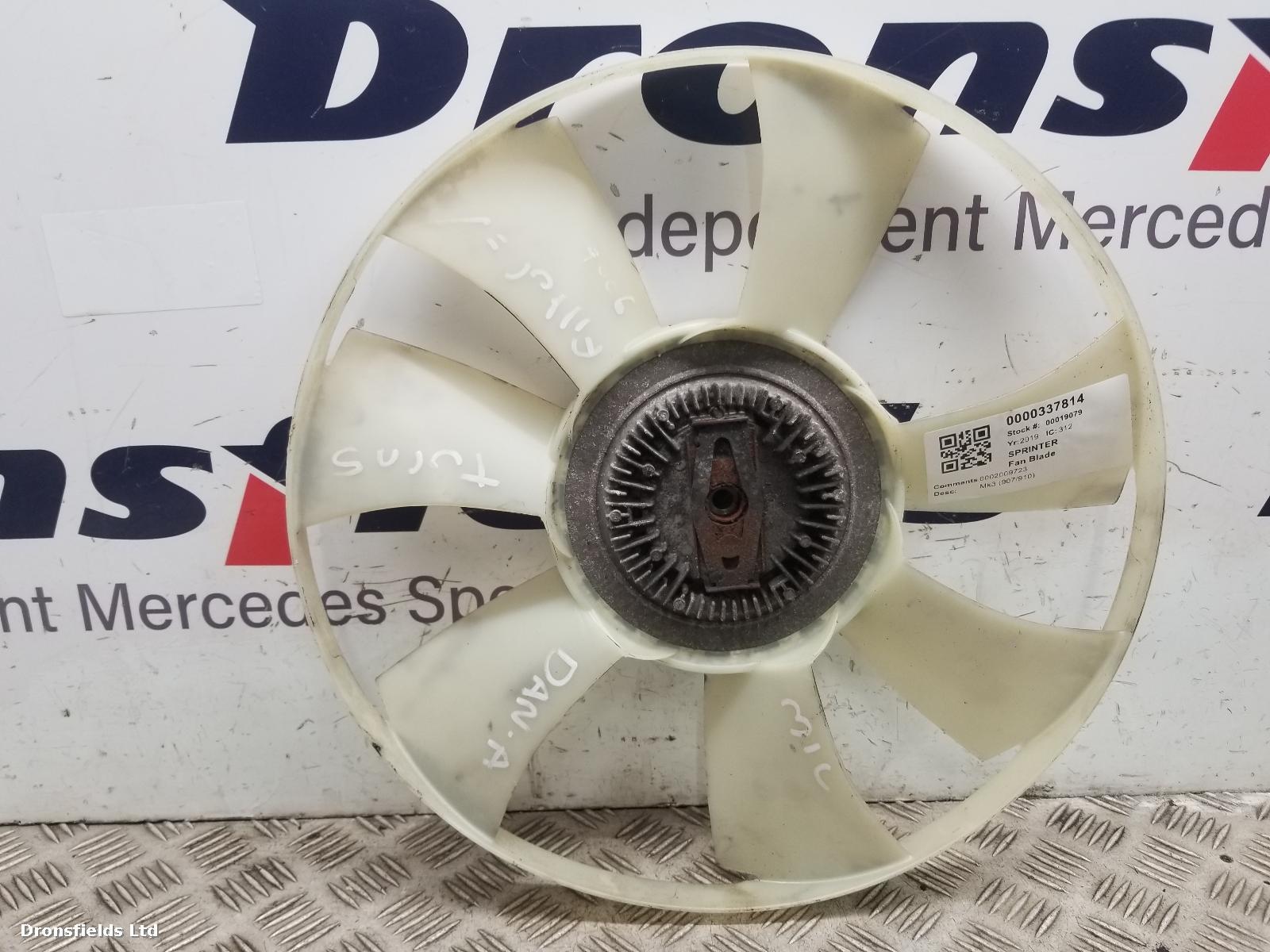 View Auto part Fan Blade Mercedes Sprinter 2019